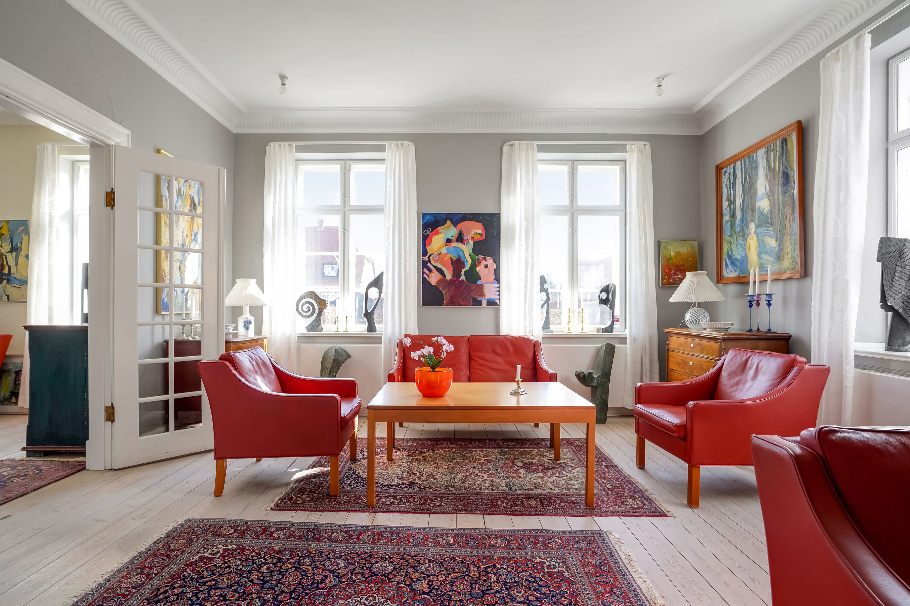 Fremhævet stue billede i fuldskærmstilstand. Billede af Langelinie 41, 5230 Odense M