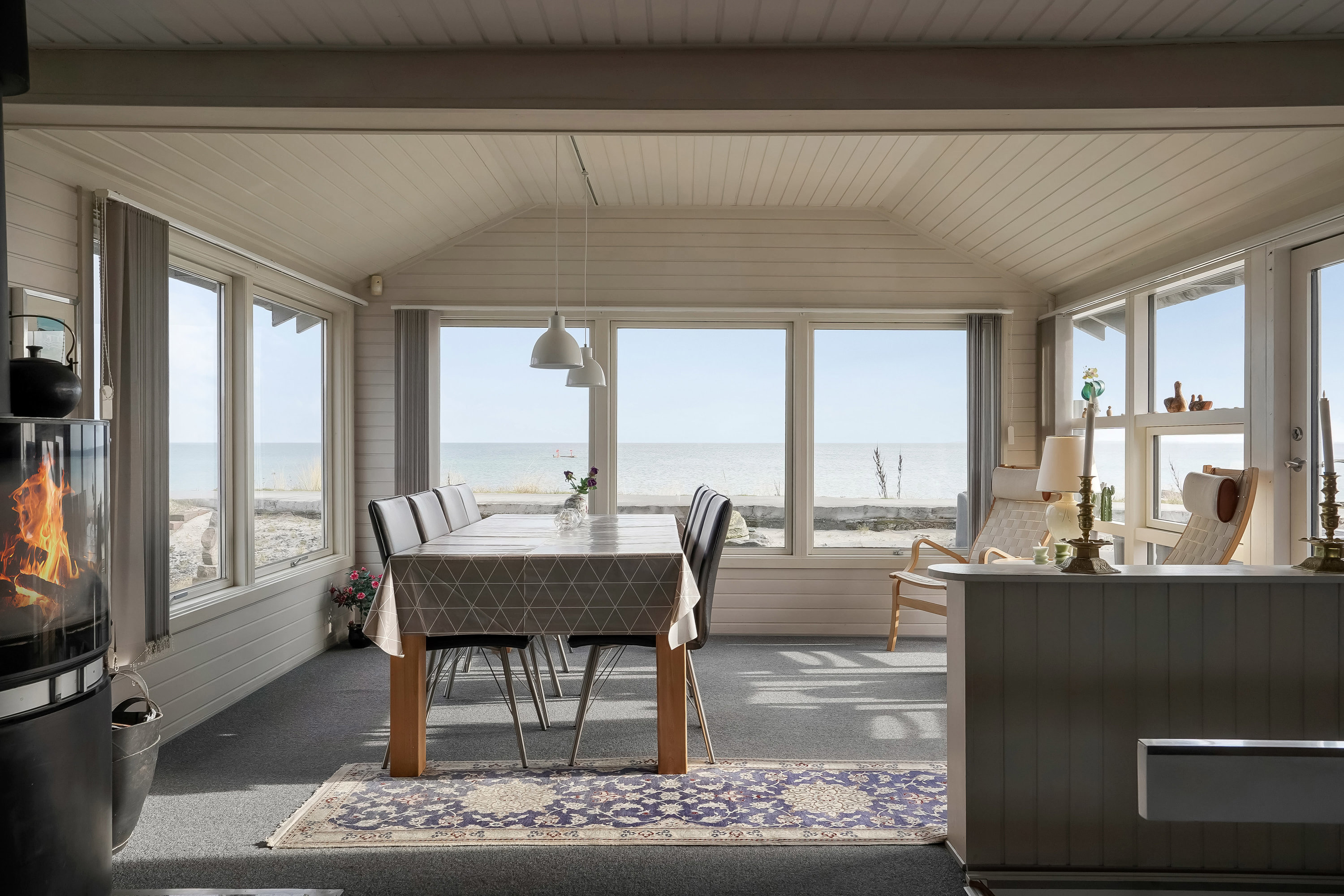 Fremhævet stue billede i fuldskærmstilstand. Billede af Vestre Strandvej 35, Hasmark Strand, 5450 Otterup