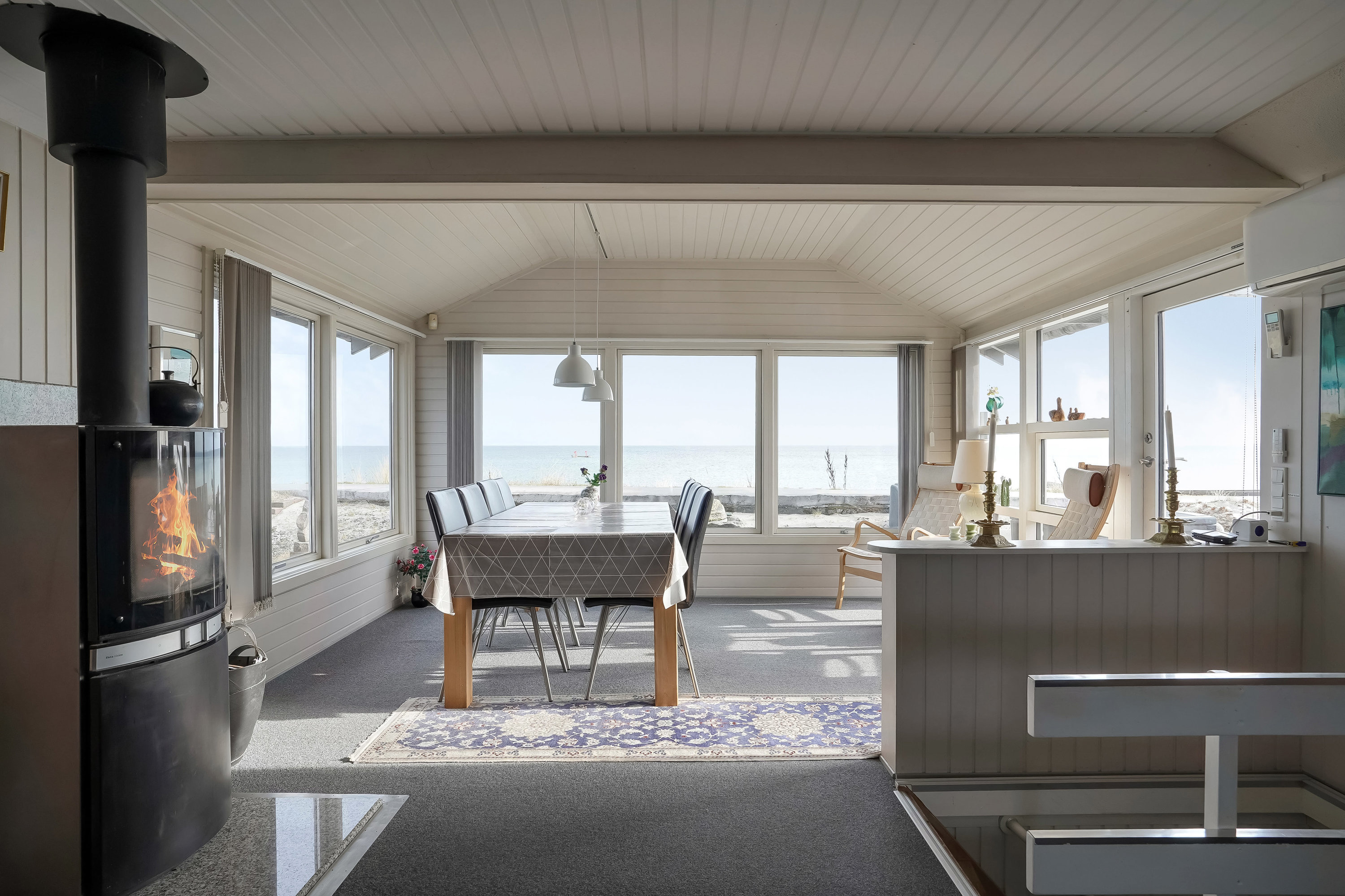 Fremhævet stue billede i fuldskærmstilstand. Billede af Vestre Strandvej 35, Hasmark Strand, 5450 Otterup