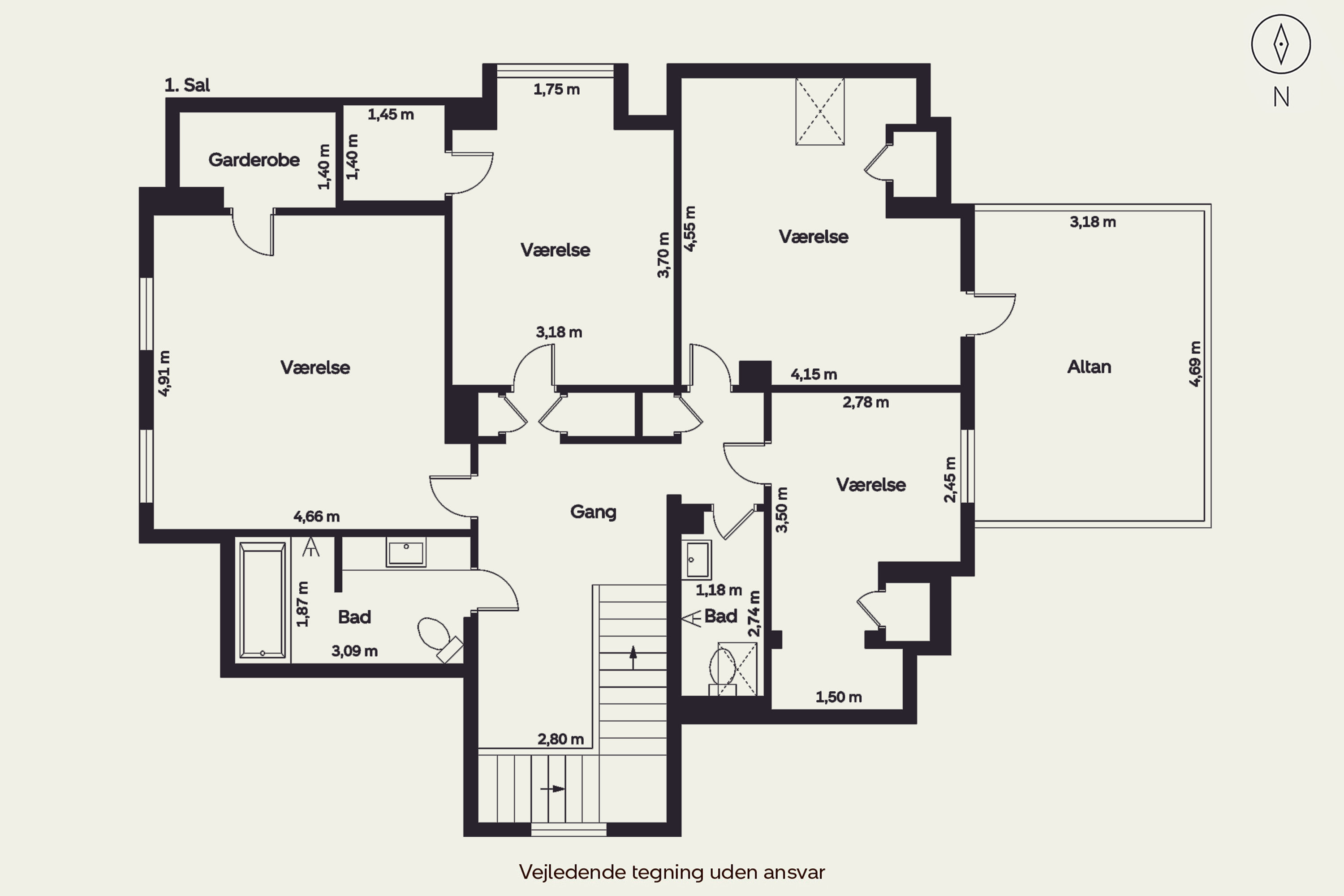 Plantegninger billede af Langelinie 41, 5230 Odense M