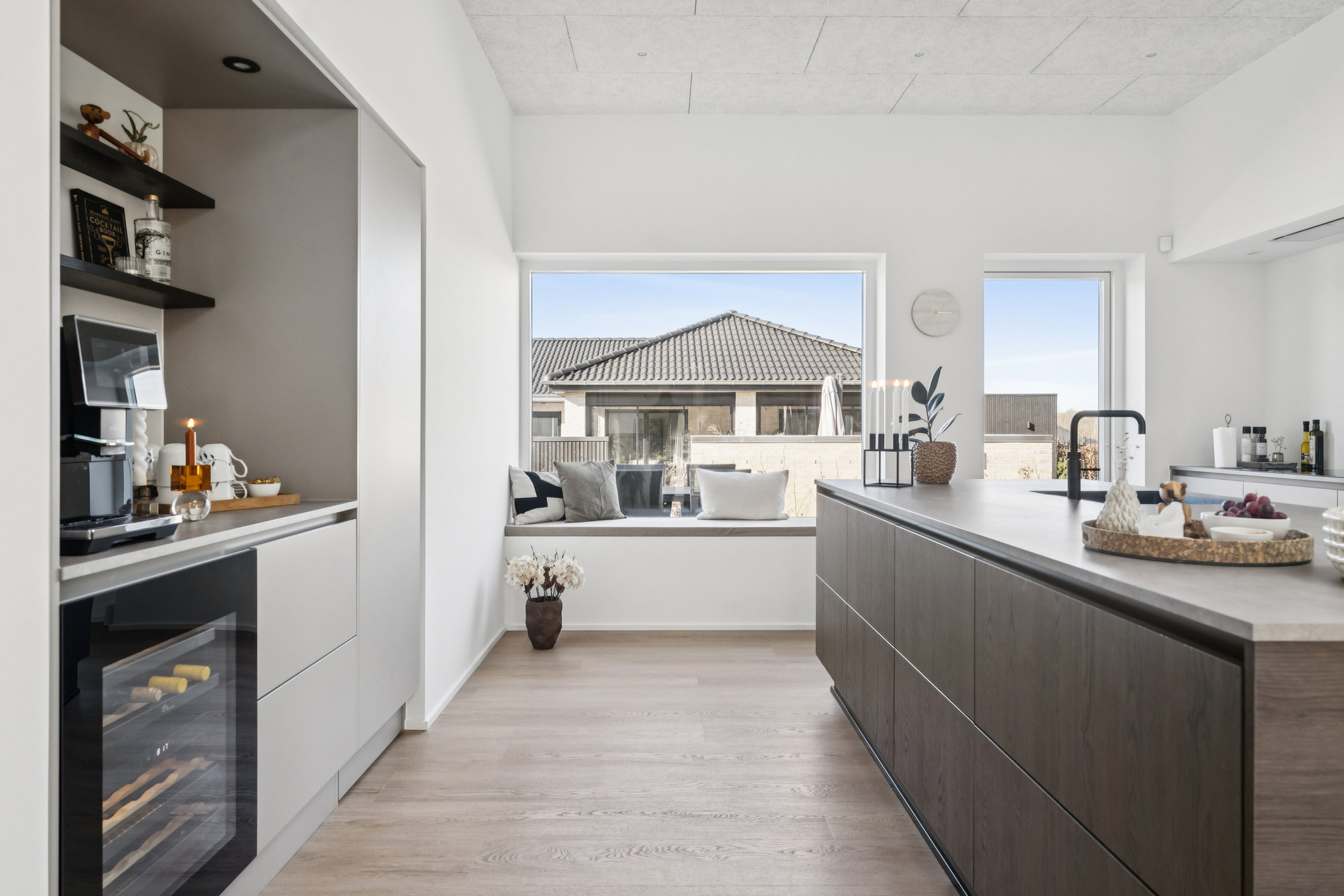 Fremhævet køkken billede i fuldskærmstilstand. Billede af Filippavej 3, 8960 Randers SØ