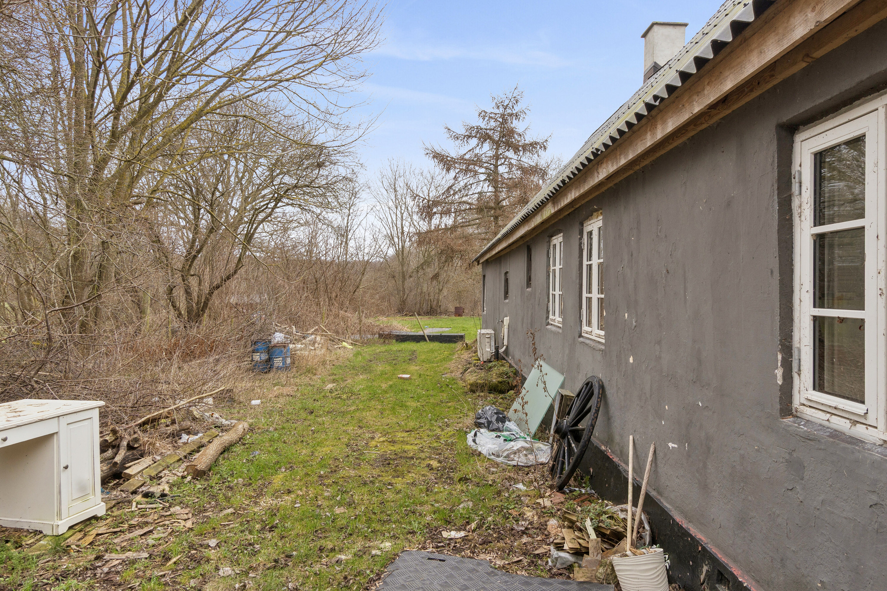 Fremhævet set fra haven billede i fuldskærmstilstand. Billede af Kollekollevej 23, Sv Hestehave, 4560 Vig