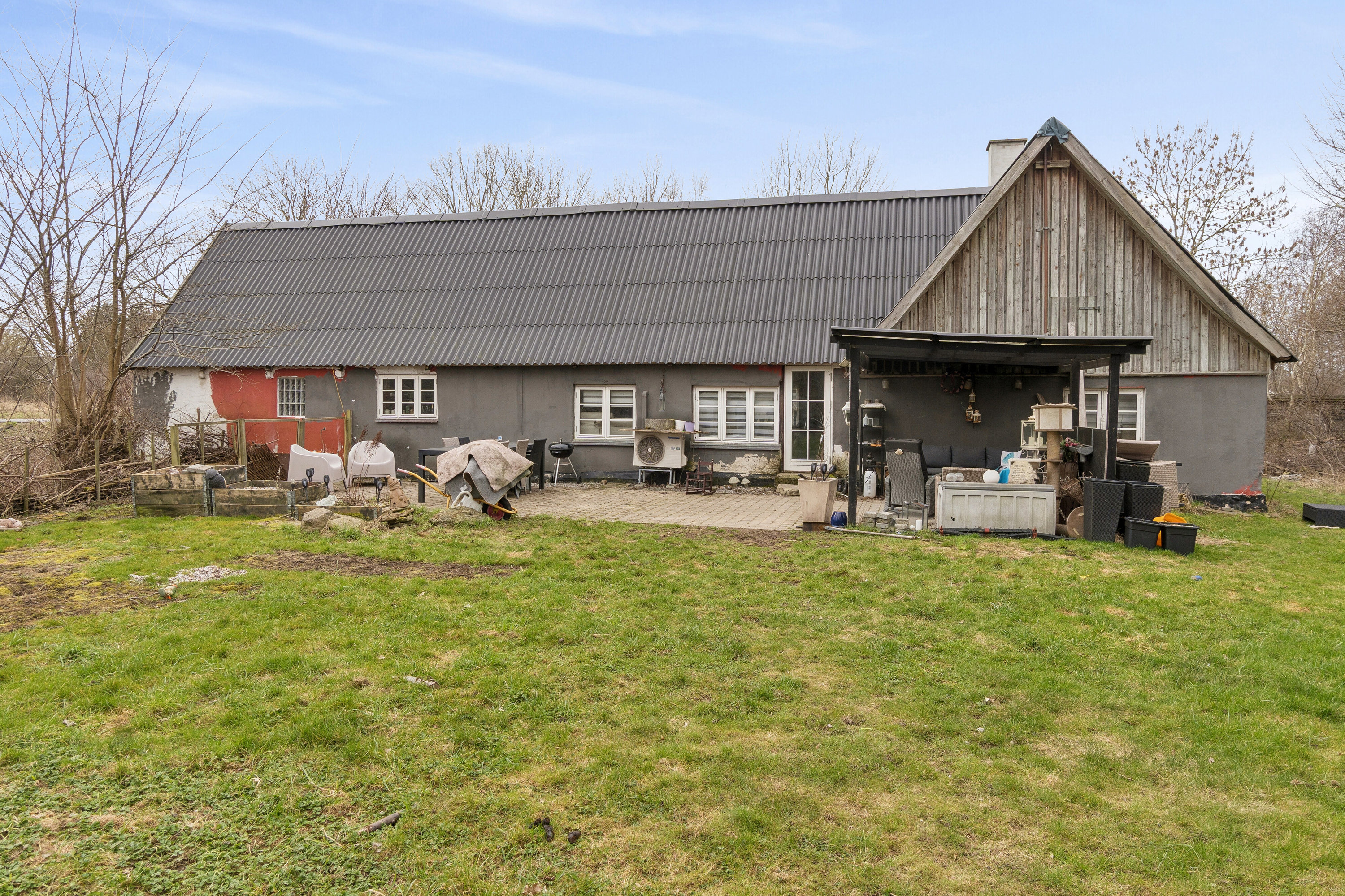 Fremhævet set fra haven billede i fuldskærmstilstand. Billede af Kollekollevej 23, Sv Hestehave, 4560 Vig