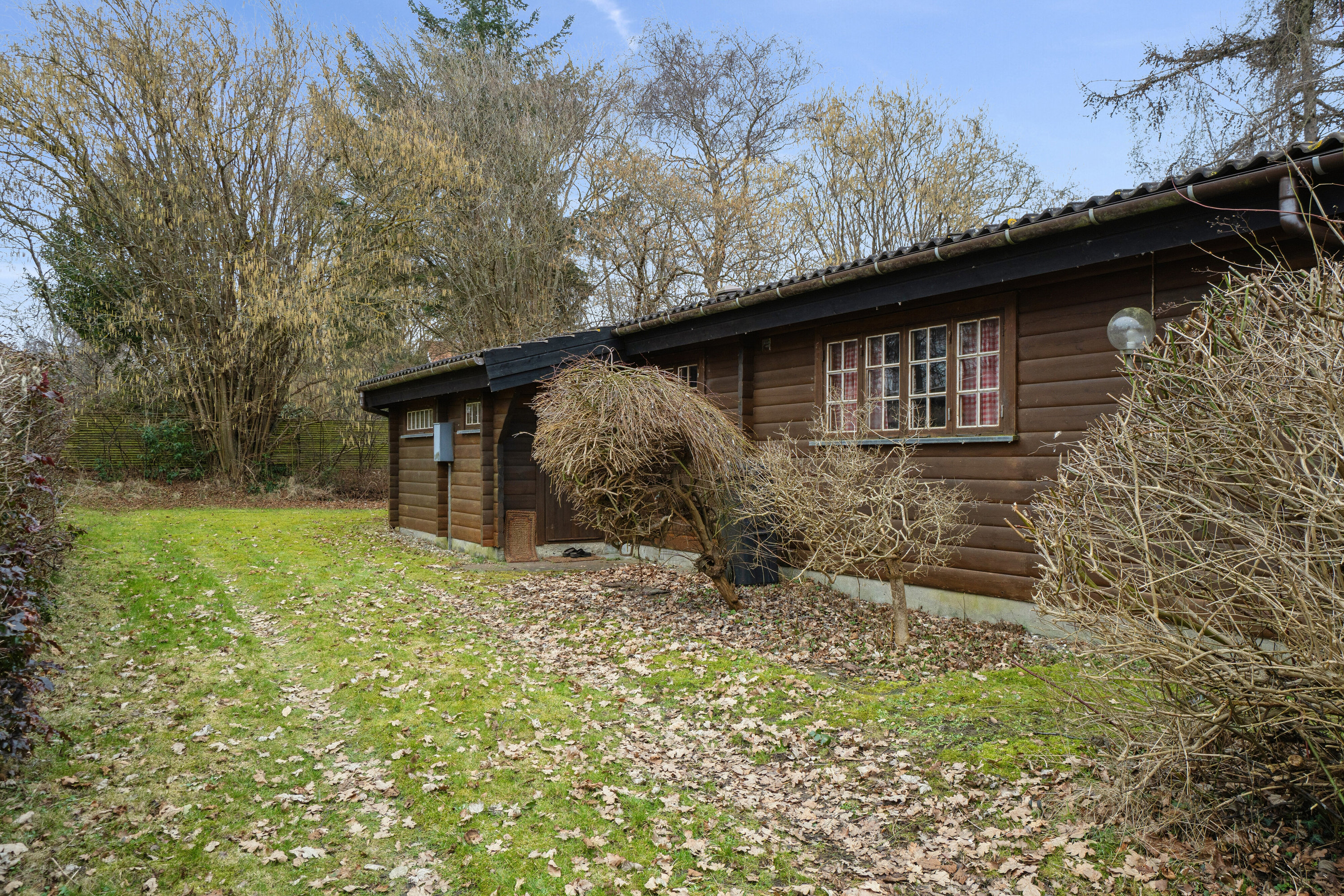 Fremhævet set fra vejen billede i fuldskærmstilstand. Billede af Agersøvej 12, Bisserup, 4243 Rude