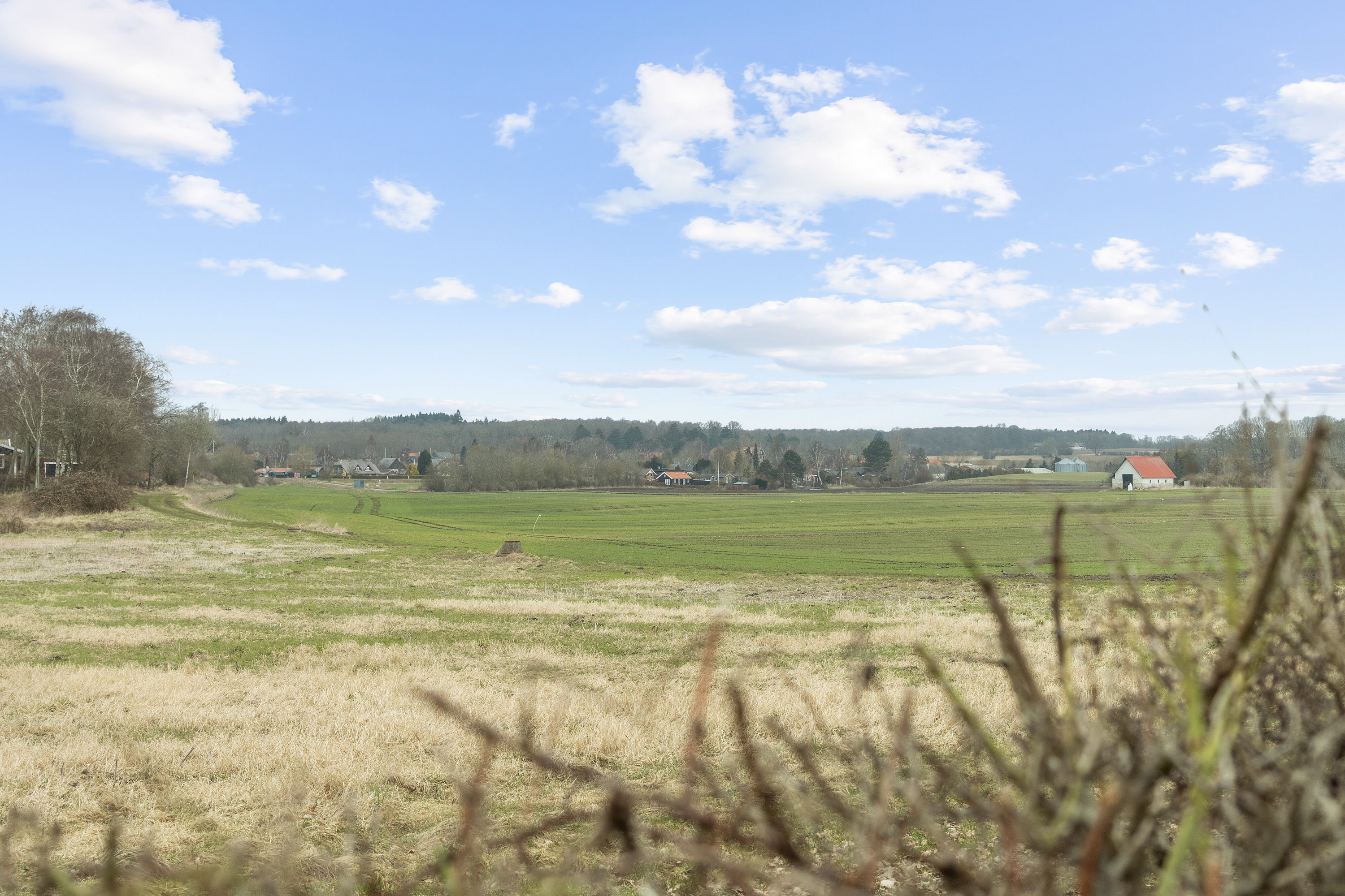 Fremhævet set fra haven billede i fuldskærmstilstand. Billede af Agersøvej 12, Bisserup, 4243 Rude