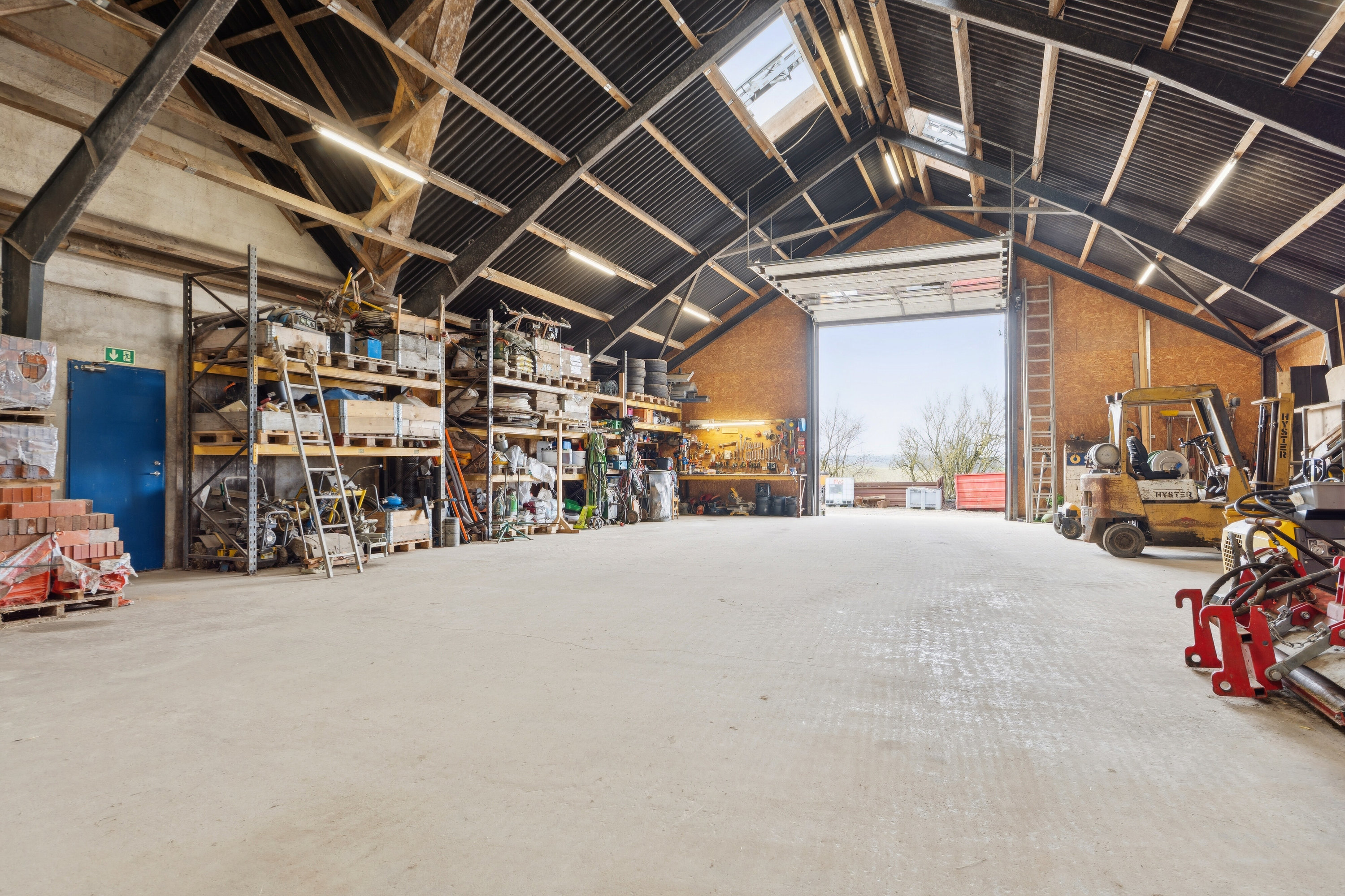 Fremhævet garage billede i fuldskærmstilstand. Billede af Grågårdevej 4, Gråskov, 8620 Kjellerup