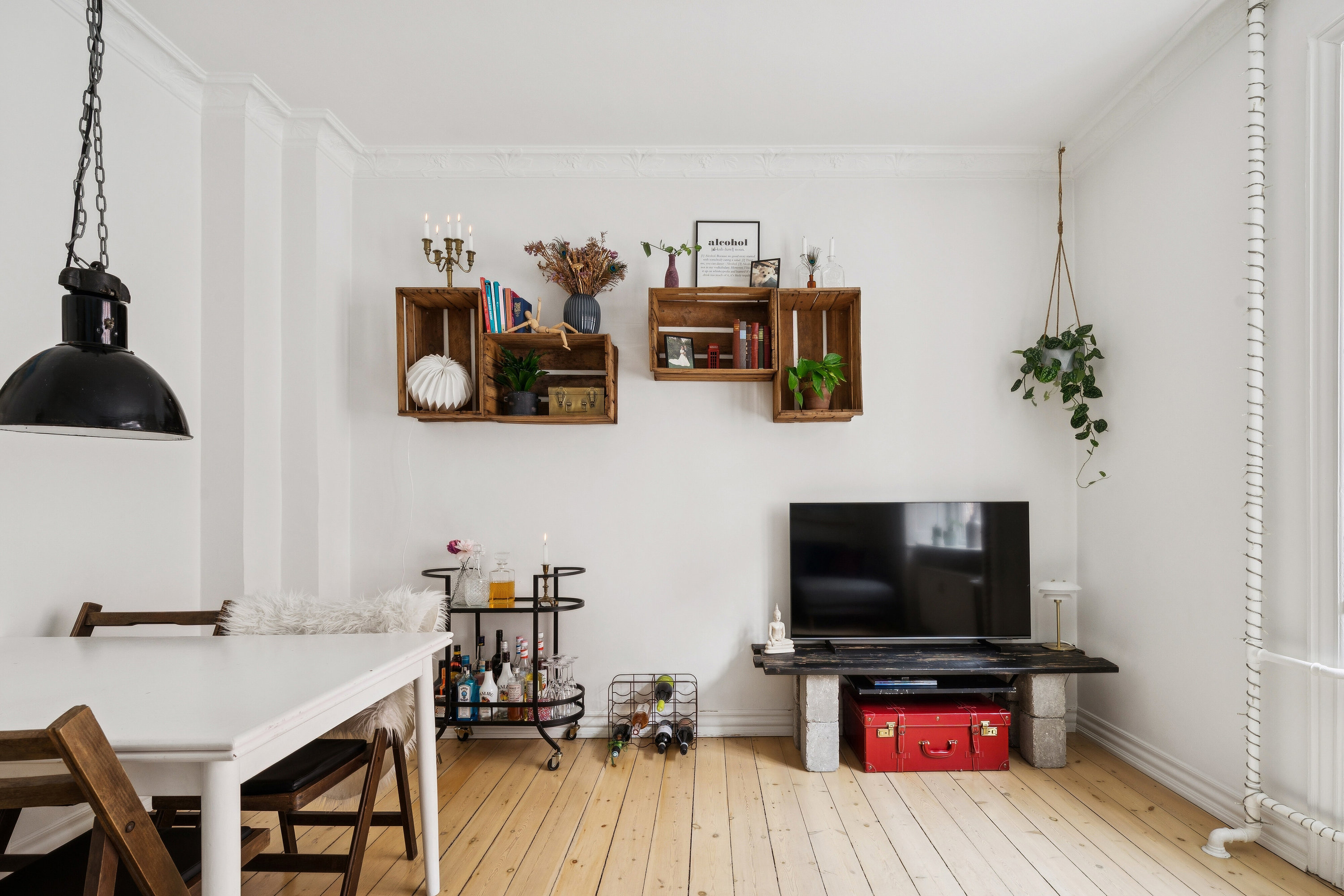 Fremhævet spisestue billede i fuldskærmstilstand. Billede af Øresundsvej 47, st.. th., 2300 København S