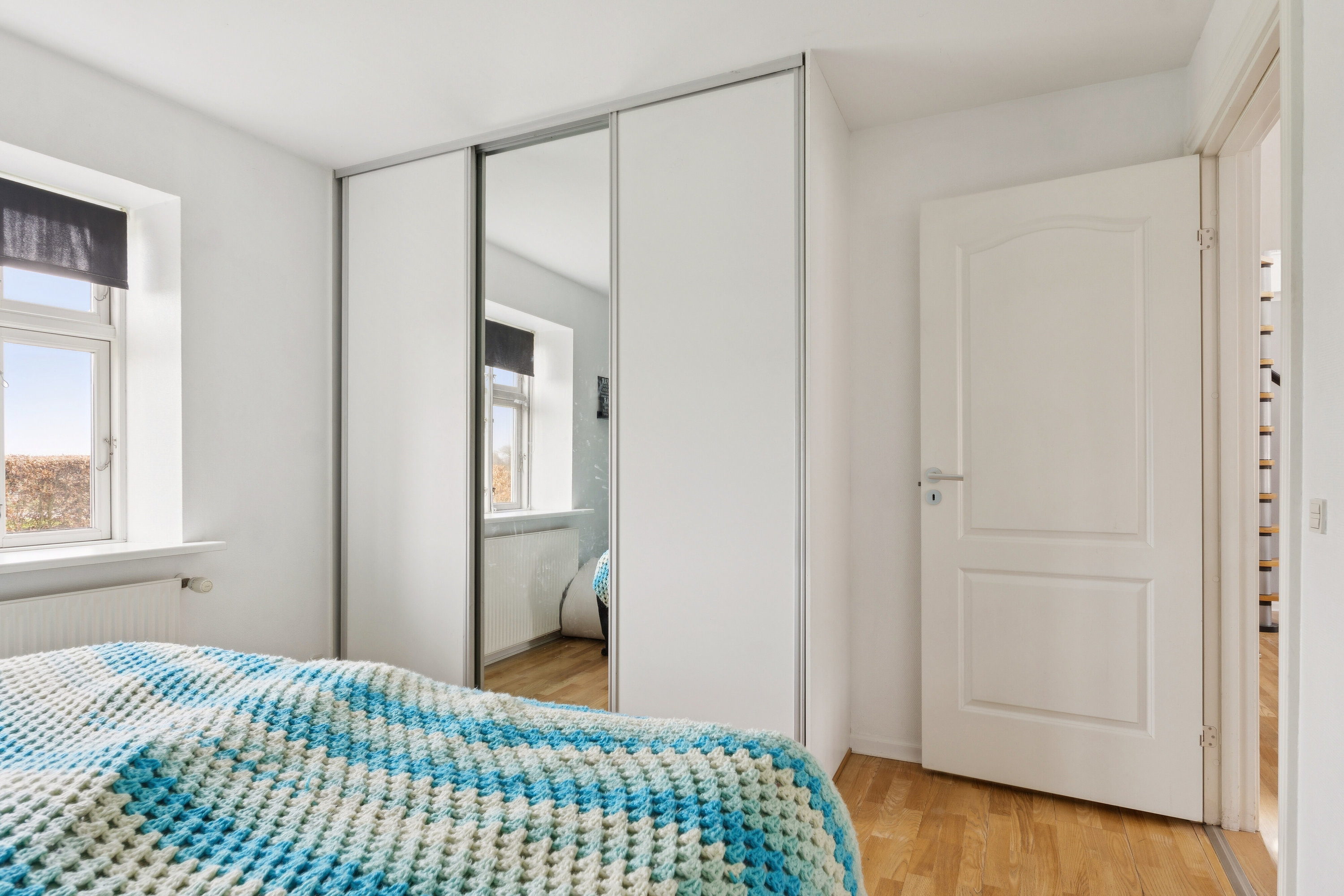 Fremhævet soveværelse billede i fuldskærmstilstand. Billede af Grågårdevej 4, Gråskov, 8620 Kjellerup