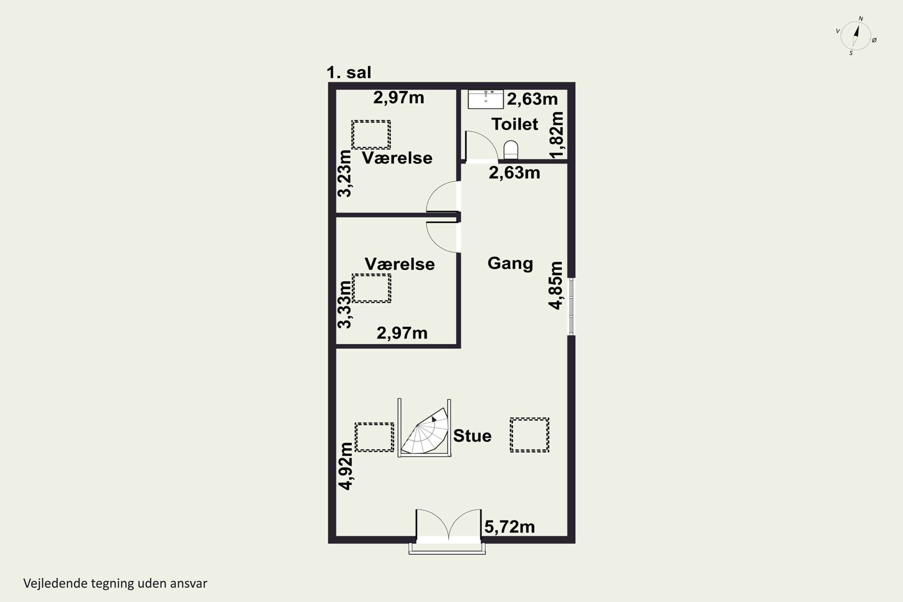 Plantegninger billede af Grågårdevej 4, Gråskov, 8620 Kjellerup