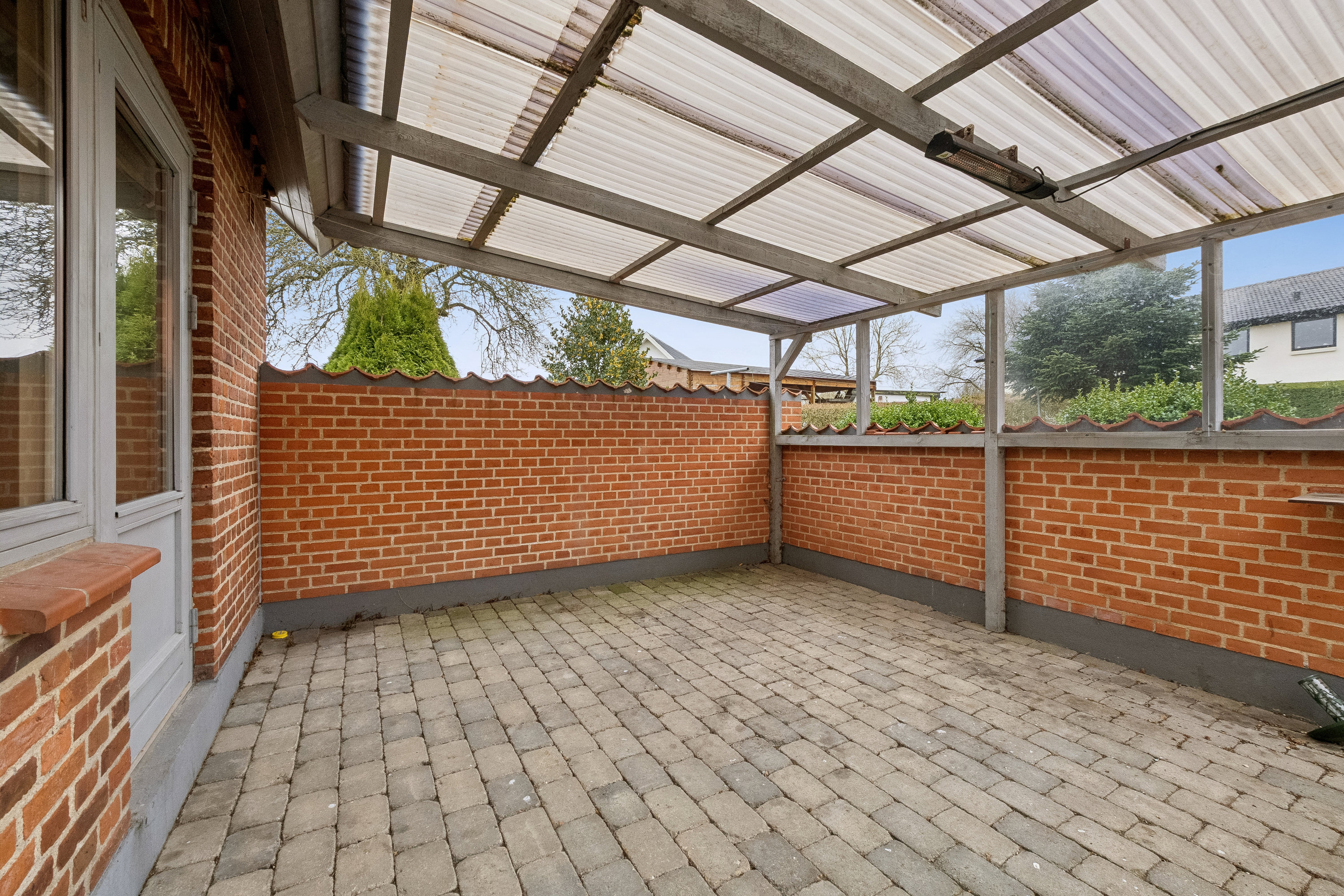 Fremhævet terrasse billede i fuldskærmstilstand. Billede af Viborgvej 292, Nr. Søby, 7840 Højslev