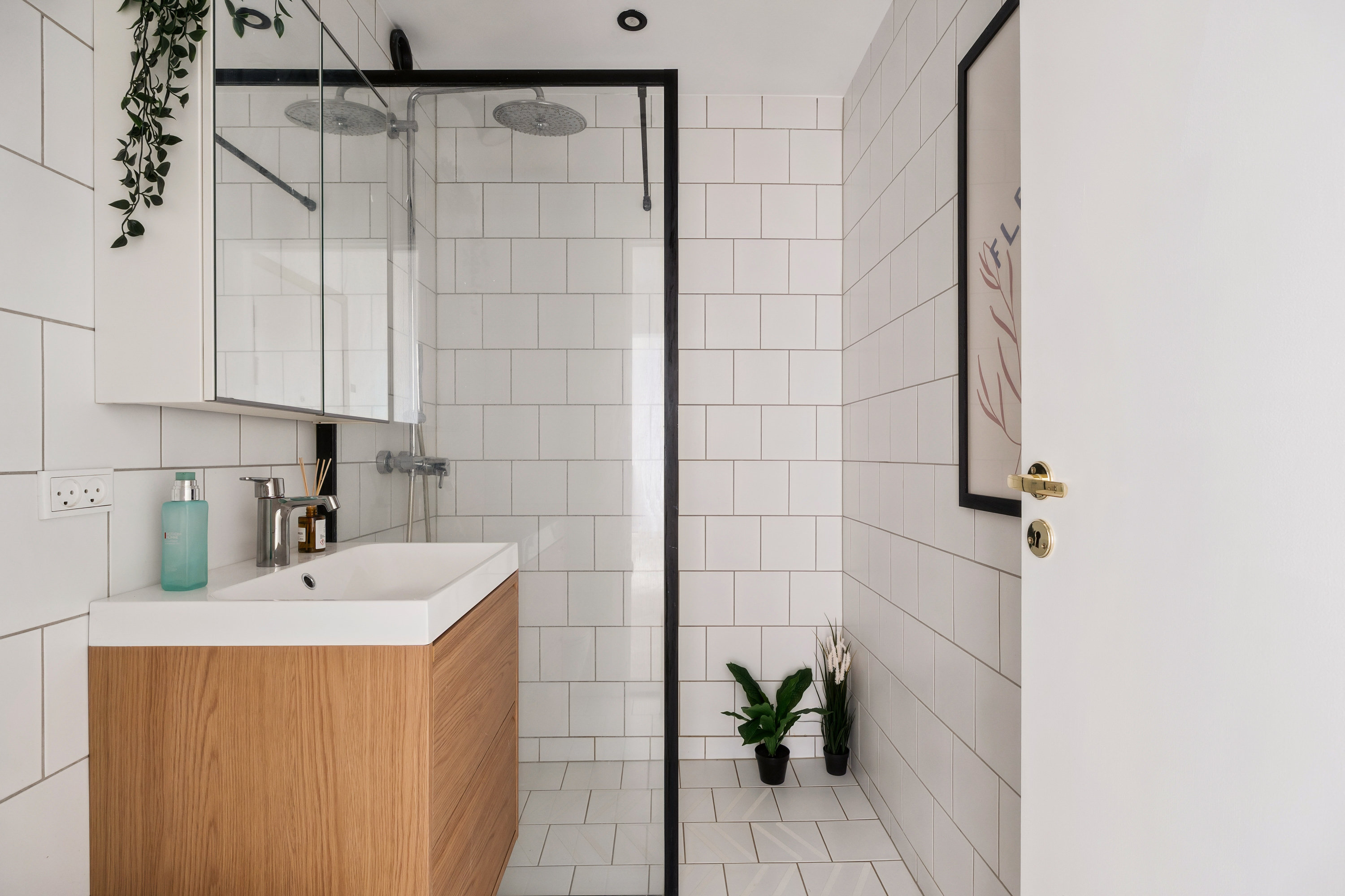 Fremhævet badeværelse billede i fuldskærmstilstand. Billede af Drejøgade 26C, 5. 505., 2100 København Ø