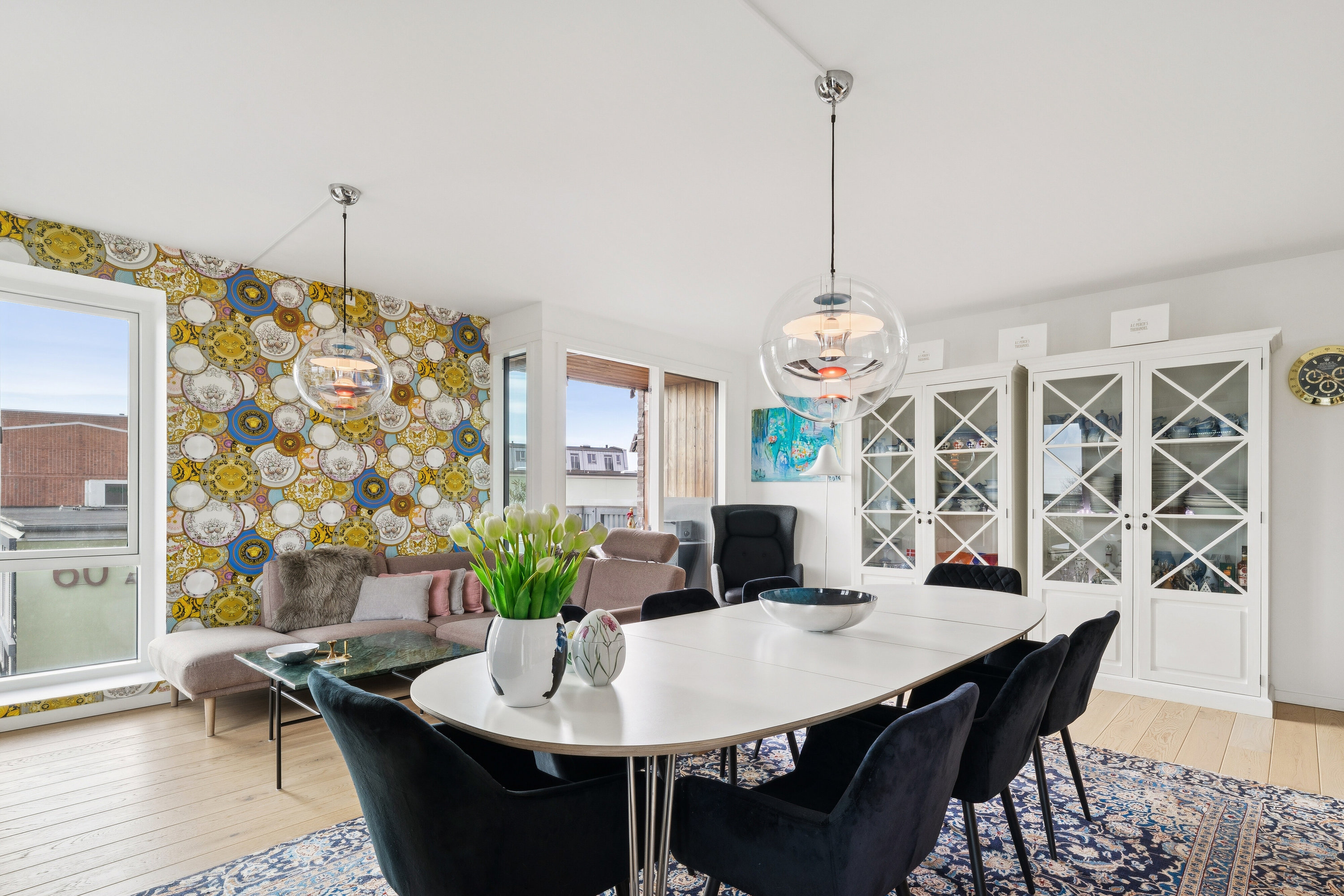 Fremhævet spisestue billede i fuldskærmstilstand. Billede af Amager Strandvej 58F, 3. 2., 2300 København S