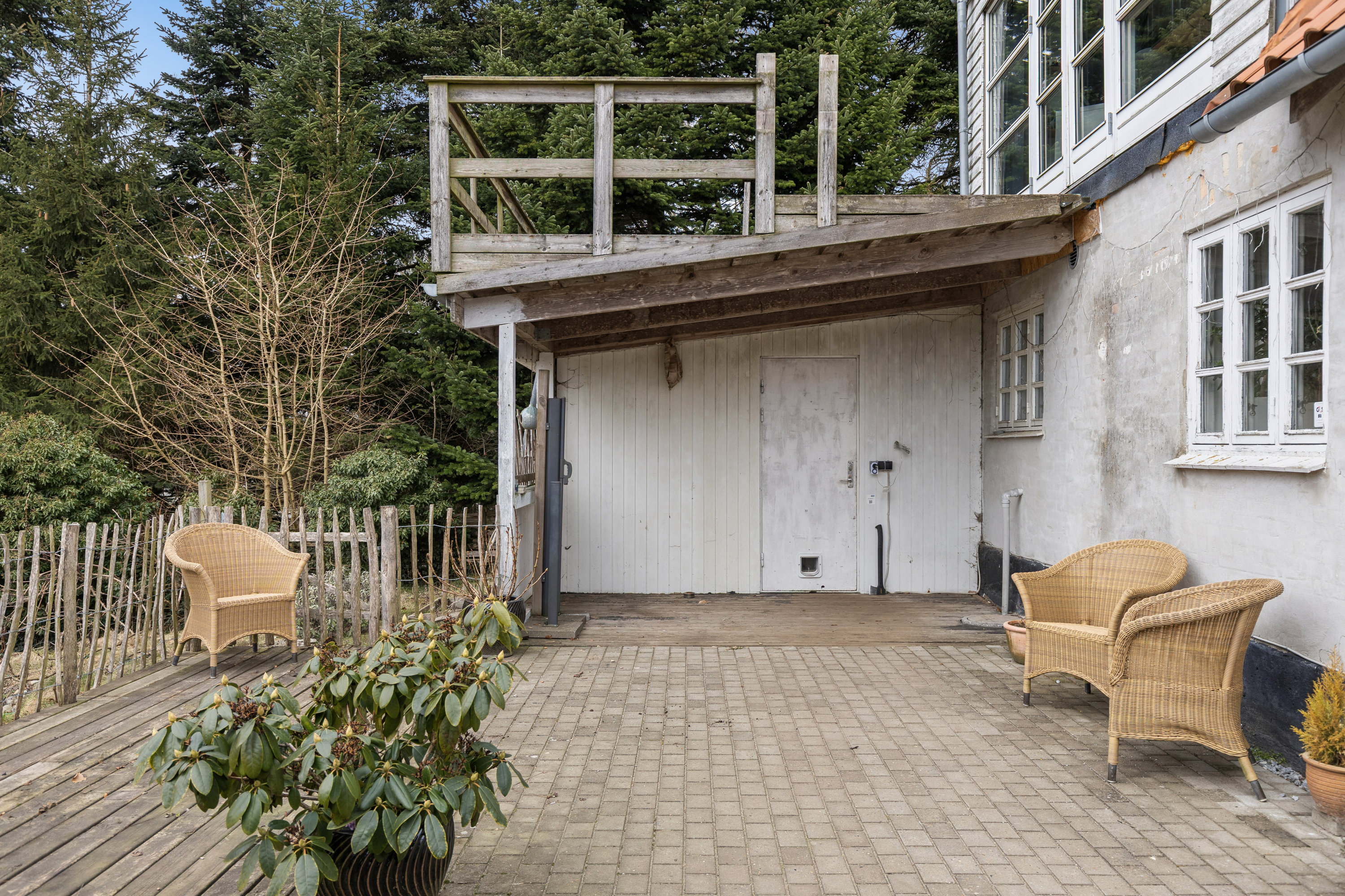 Fremhævet terrasse billede i fuldskærmstilstand. Billede af Åmosevej 38, Brokøb, 4450 Jyderup