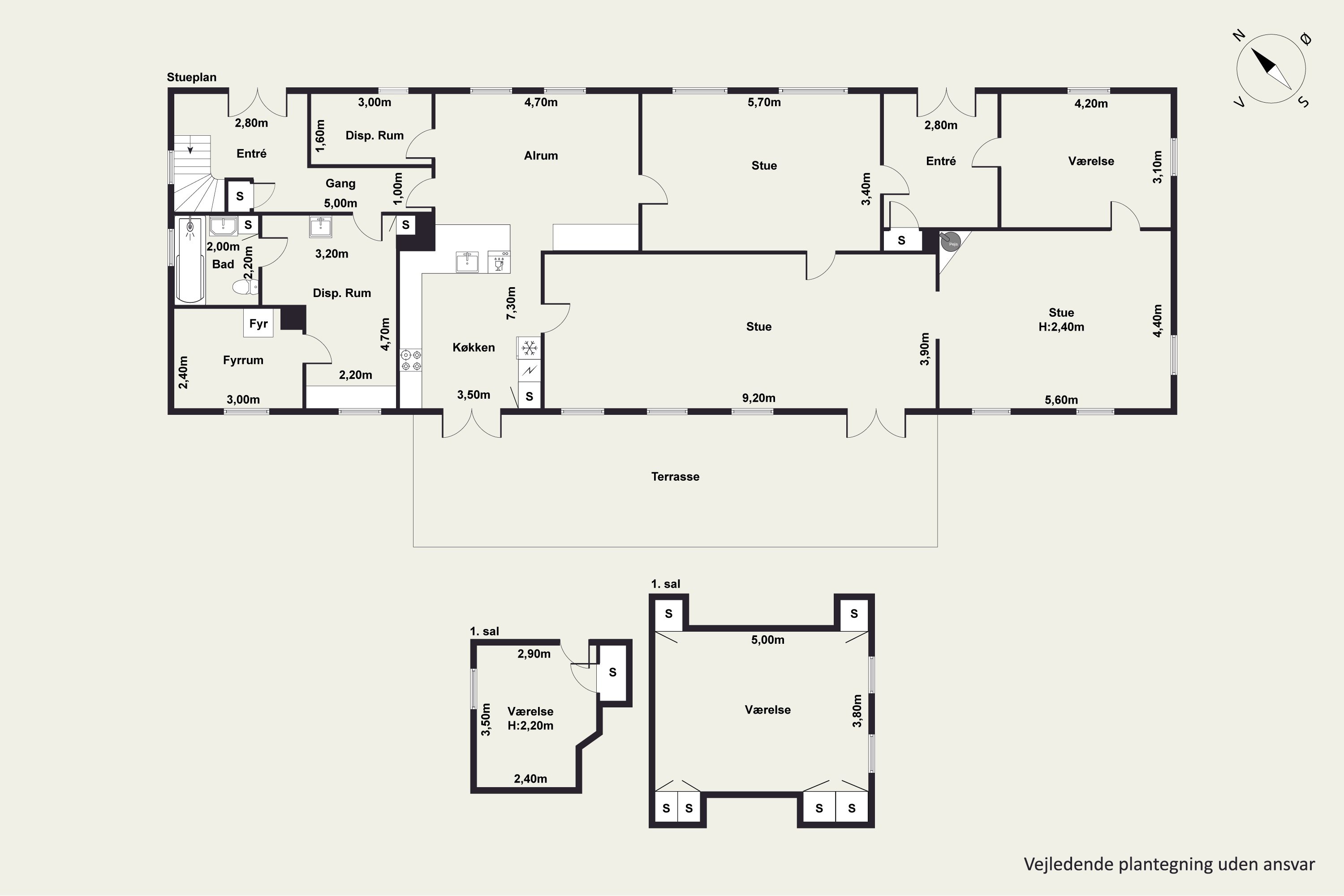 Plantegninger billede af Kongstedvej 27, 4293 Dianalund