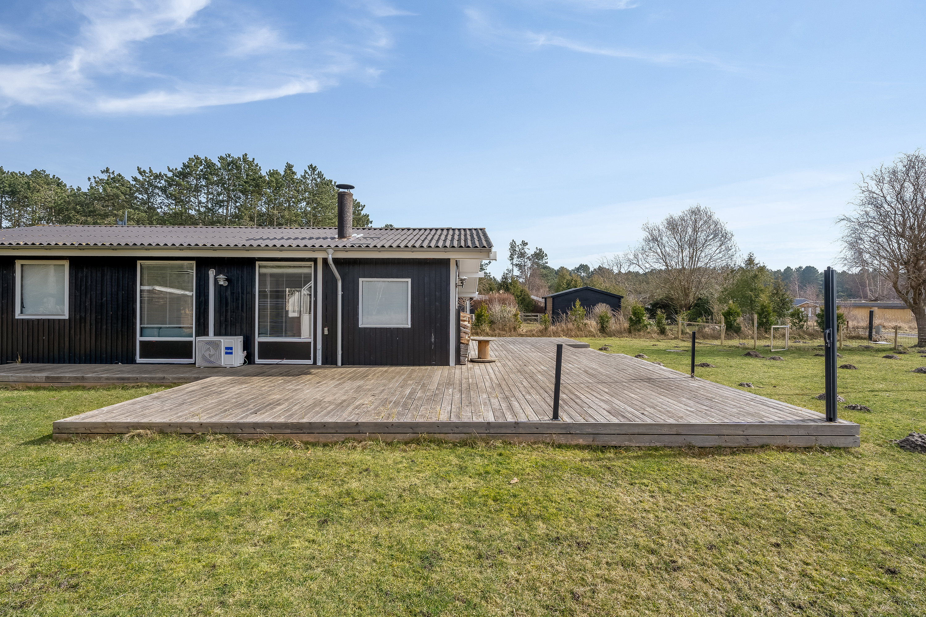 Fremhævet terrasse billede i fuldskærmstilstand. Billede af Fasanvænget 5, Saksfjed Ø, 4970 Rødby