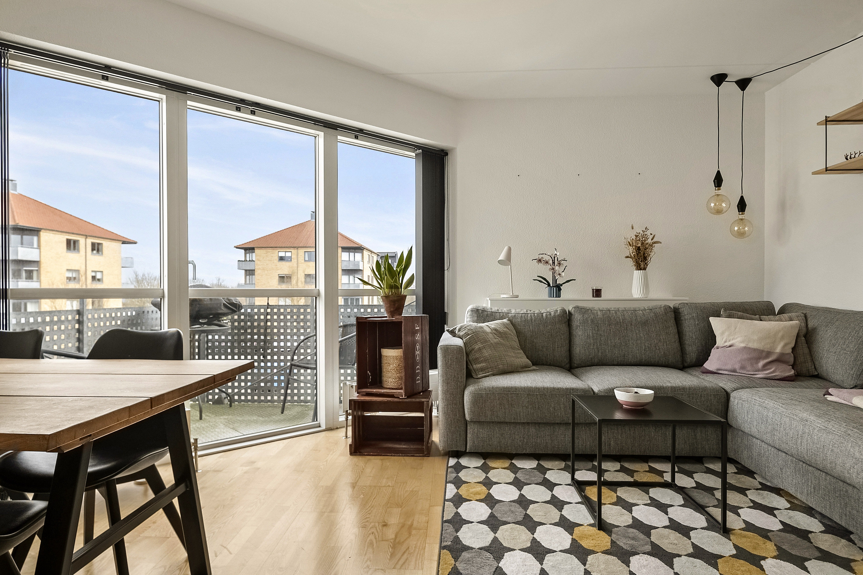 Fremhævet stue billede i fuldskærmstilstand. Billede af Skejbytoften 117, 2. 4., Skejby, 8200 Aarhus N