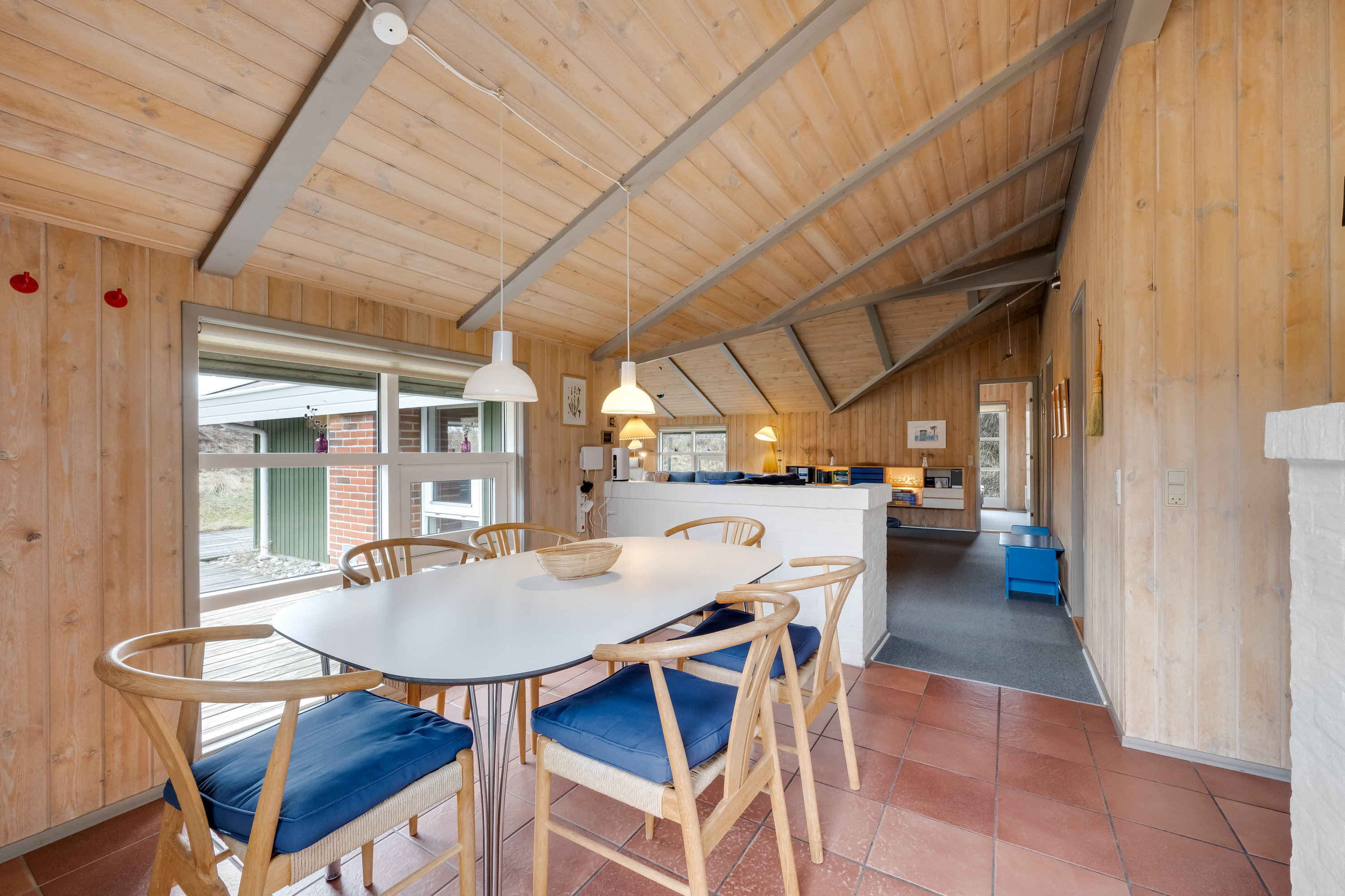 Fremhævet stue billede i fuldskærmstilstand. Billede af Sandvej 5, Haurvig, 6960 Hvide Sande