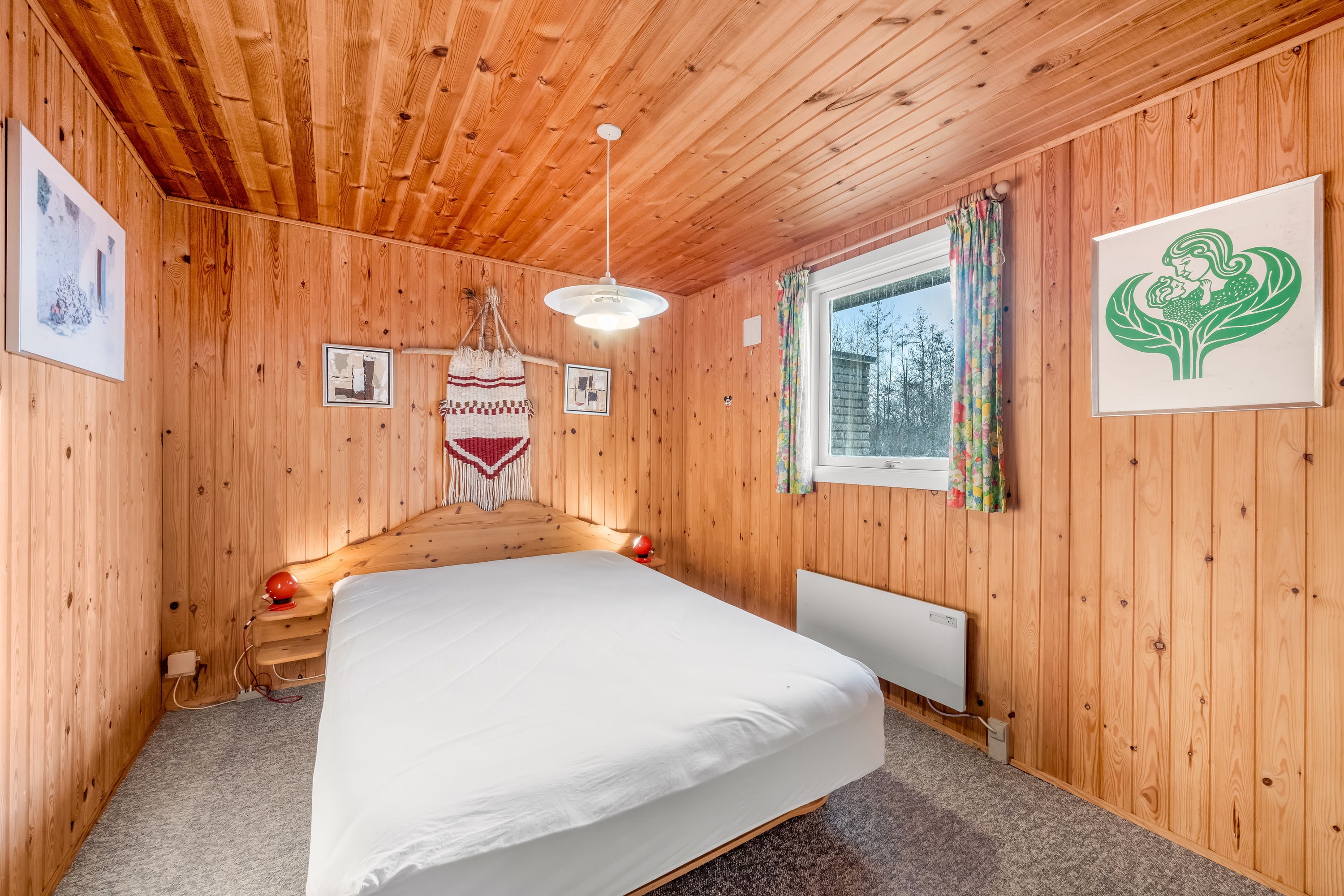 Fremhævet soveværelse billede i fuldskærmstilstand. Billede af Svanevænget 30, Nr Bork, 6893 Hemmet