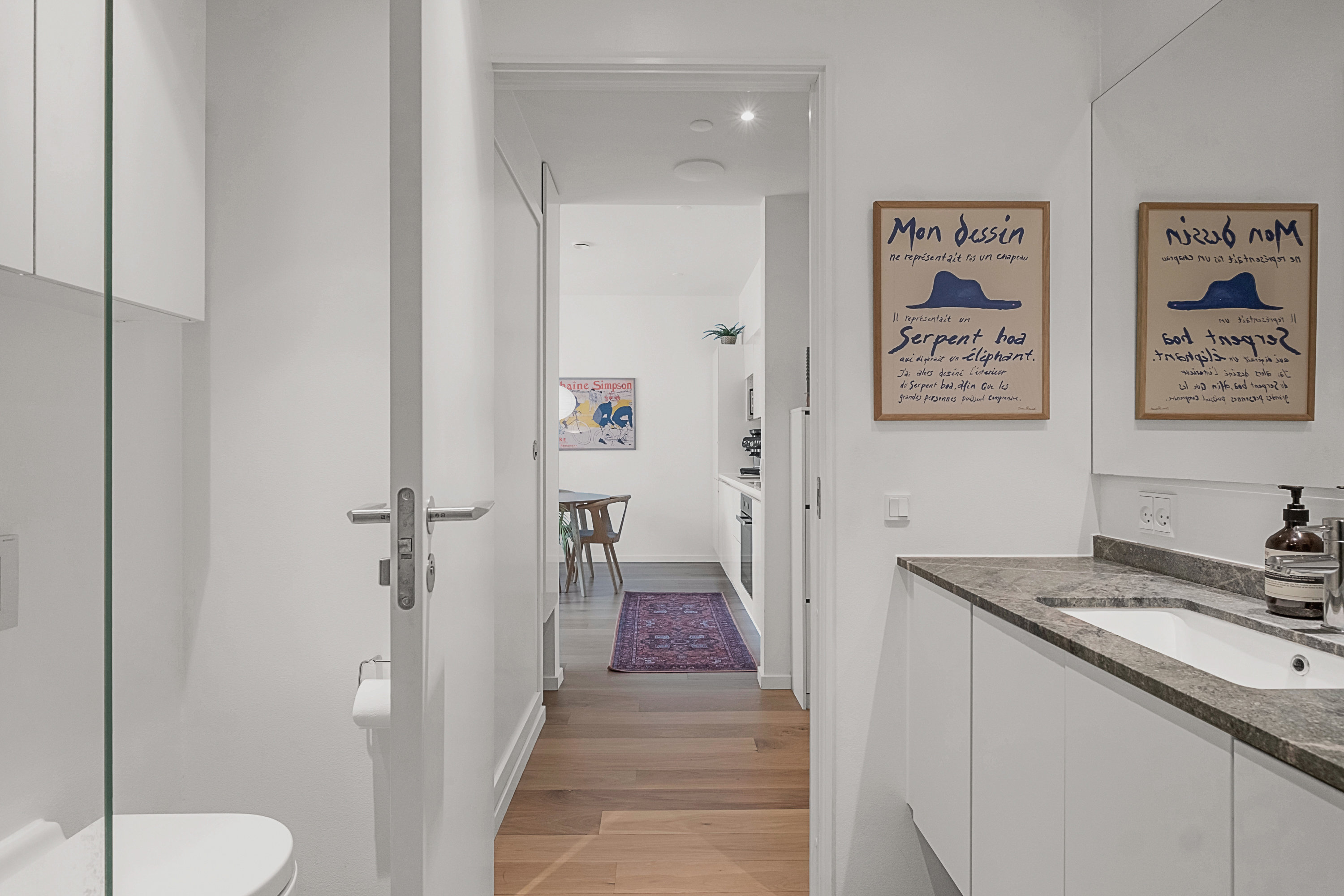 Fremhævet badeværelse billede i fuldskærmstilstand. Billede af Esther Aggebos Gade 40, 3. mf., 8000 Aarhus C