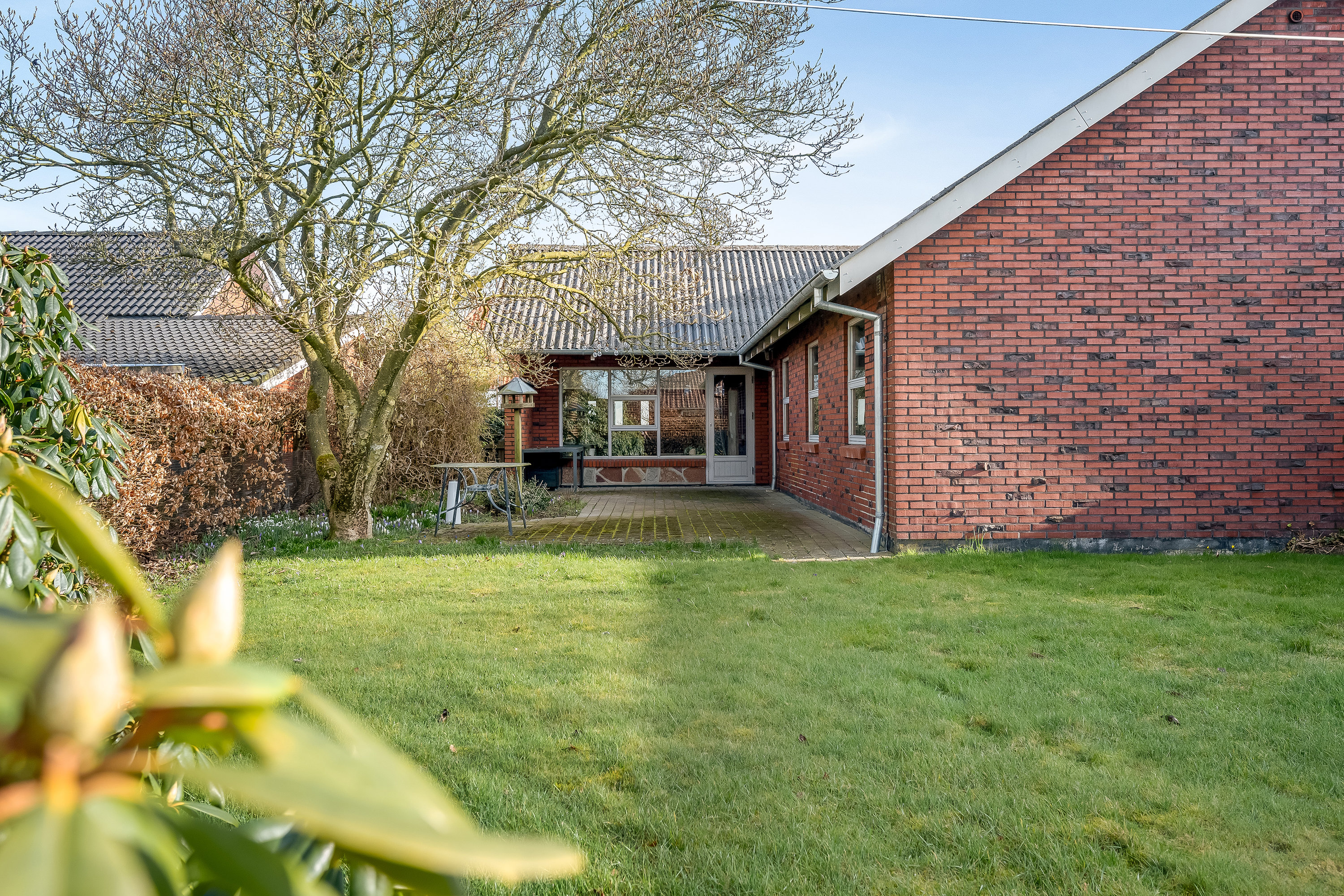 Fremhævet facade billede i fuldskærmstilstand. Billede af Hovedgaden 35, Næsbjerg, 6800 Varde