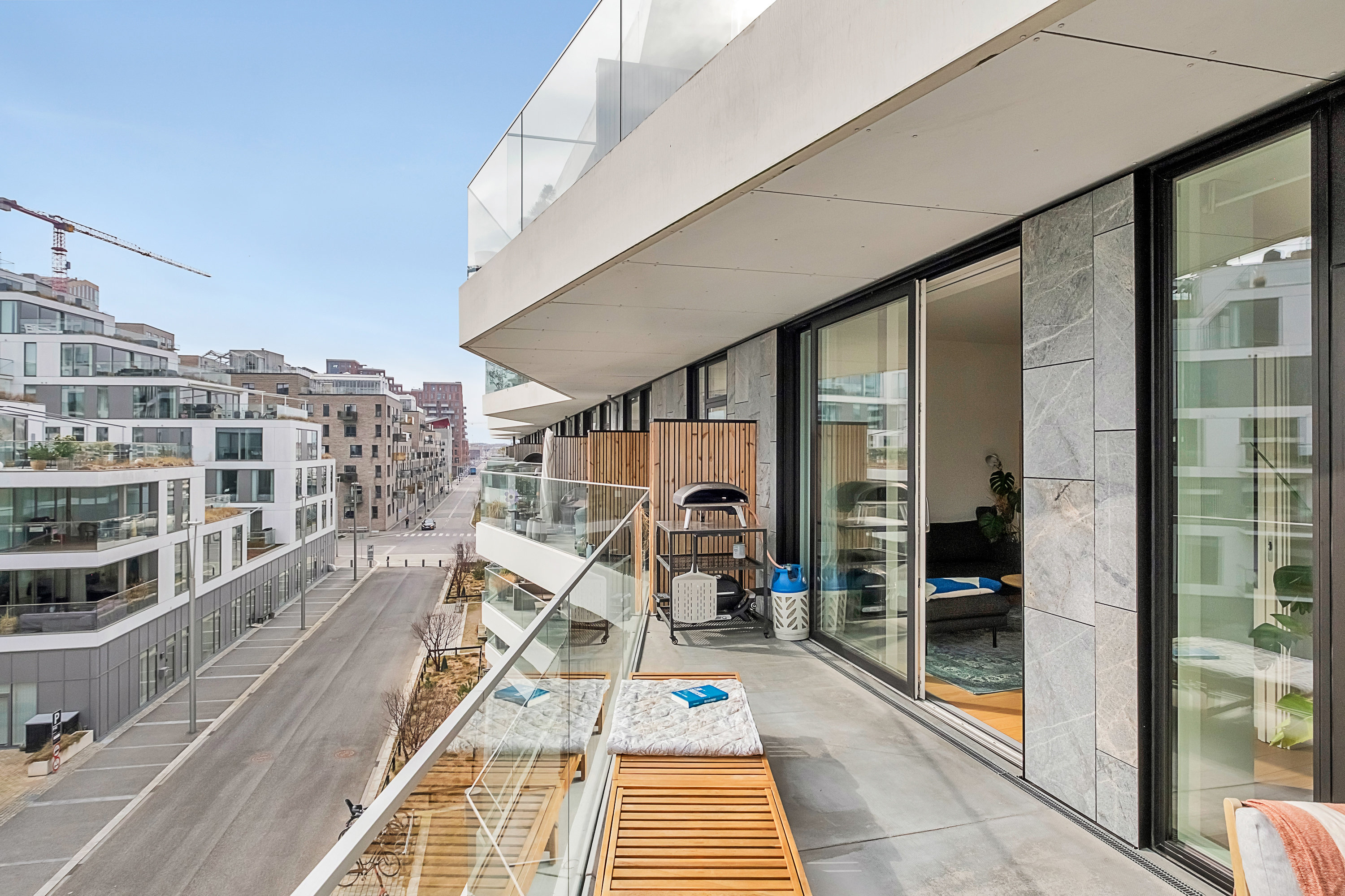 Fremhævet altan billede i fuldskærmstilstand. Billede af Esther Aggebos Gade 40, 3. mf., 8000 Aarhus C