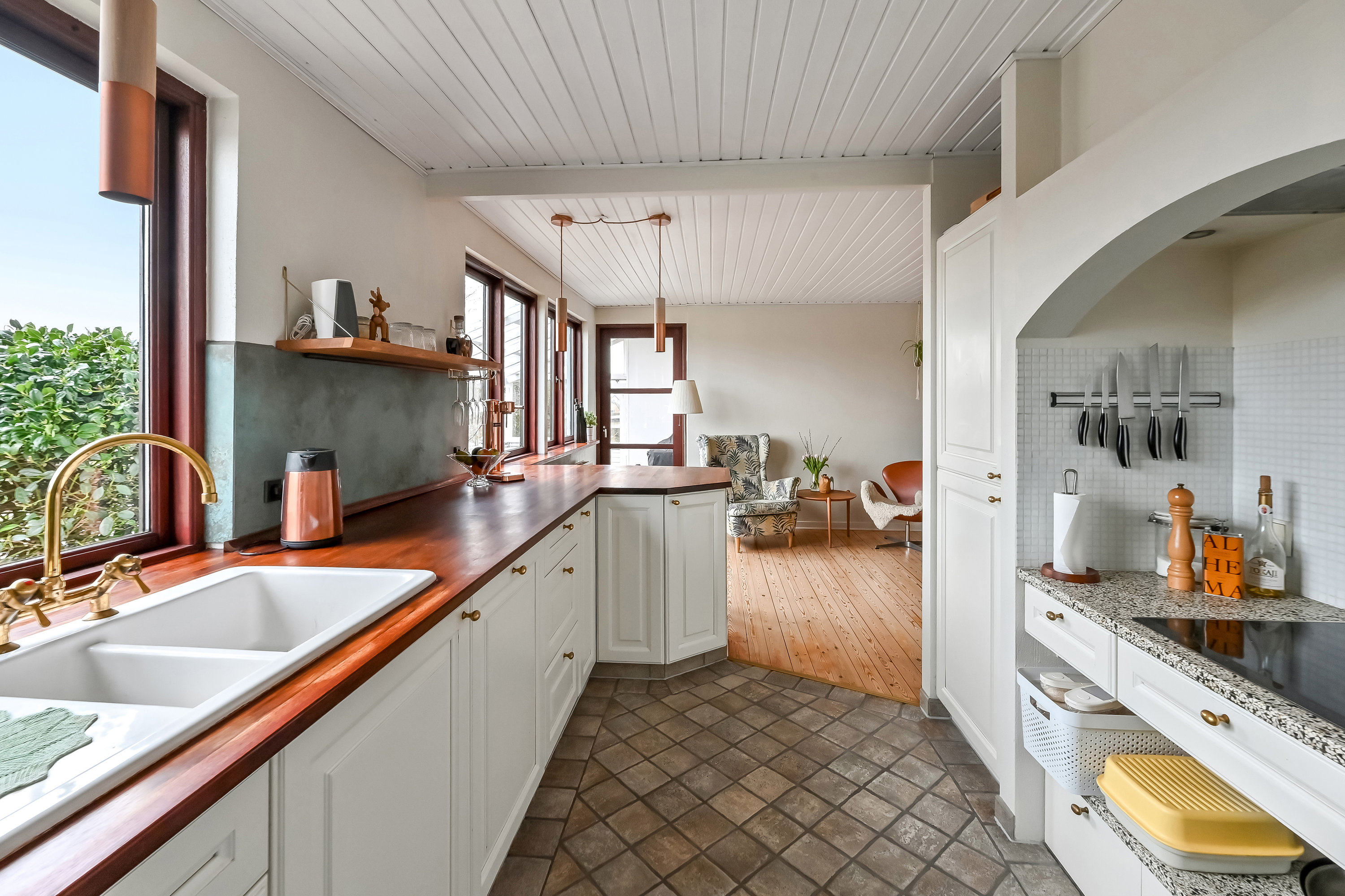 Fremhævet køkken alrum billede i fuldskærmstilstand. Billede af Heimdalsvej 30, 7400 Herning