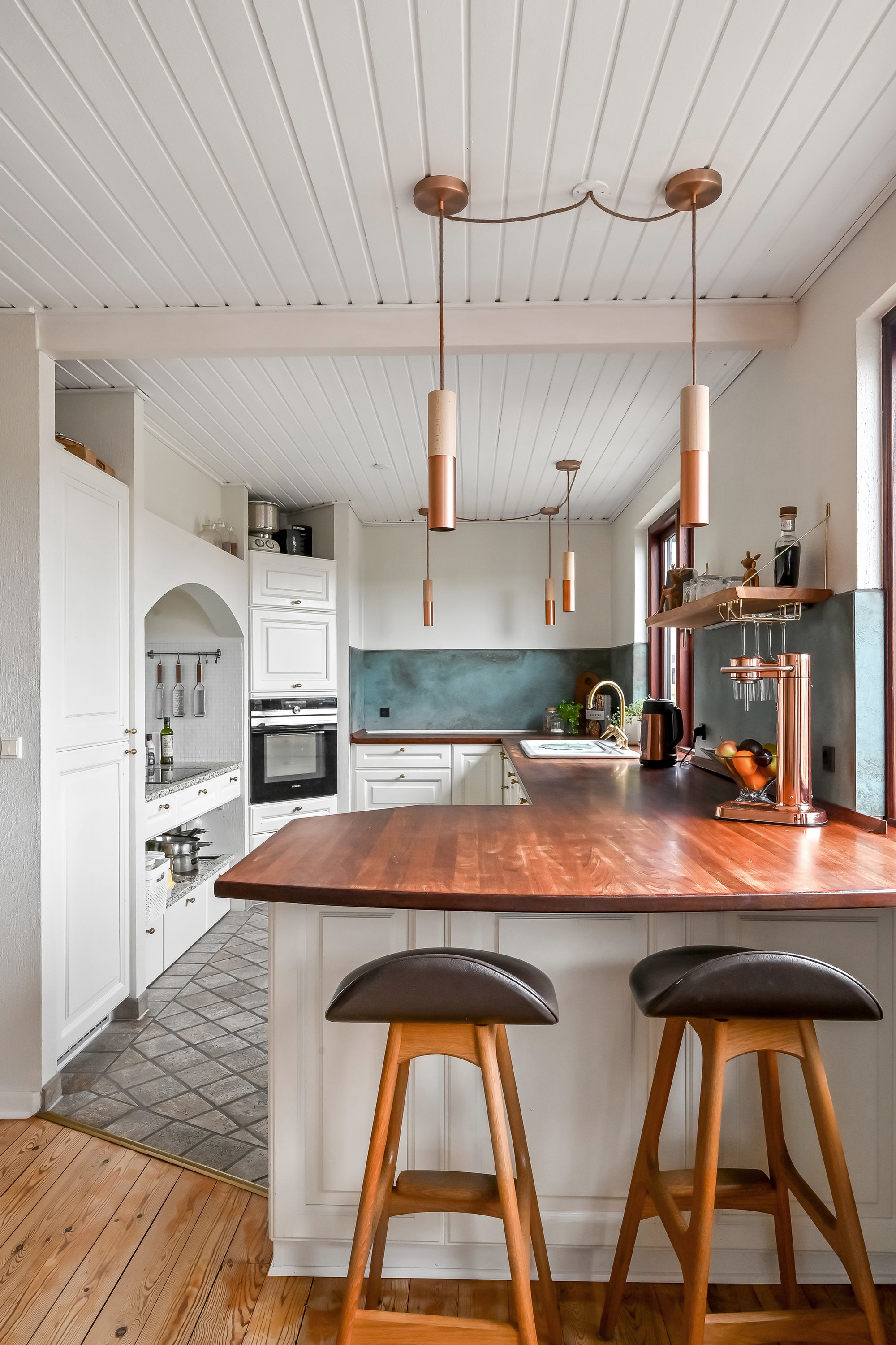 Fremhævet køkken alrum billede i fuldskærmstilstand. Billede af Heimdalsvej 30, 7400 Herning