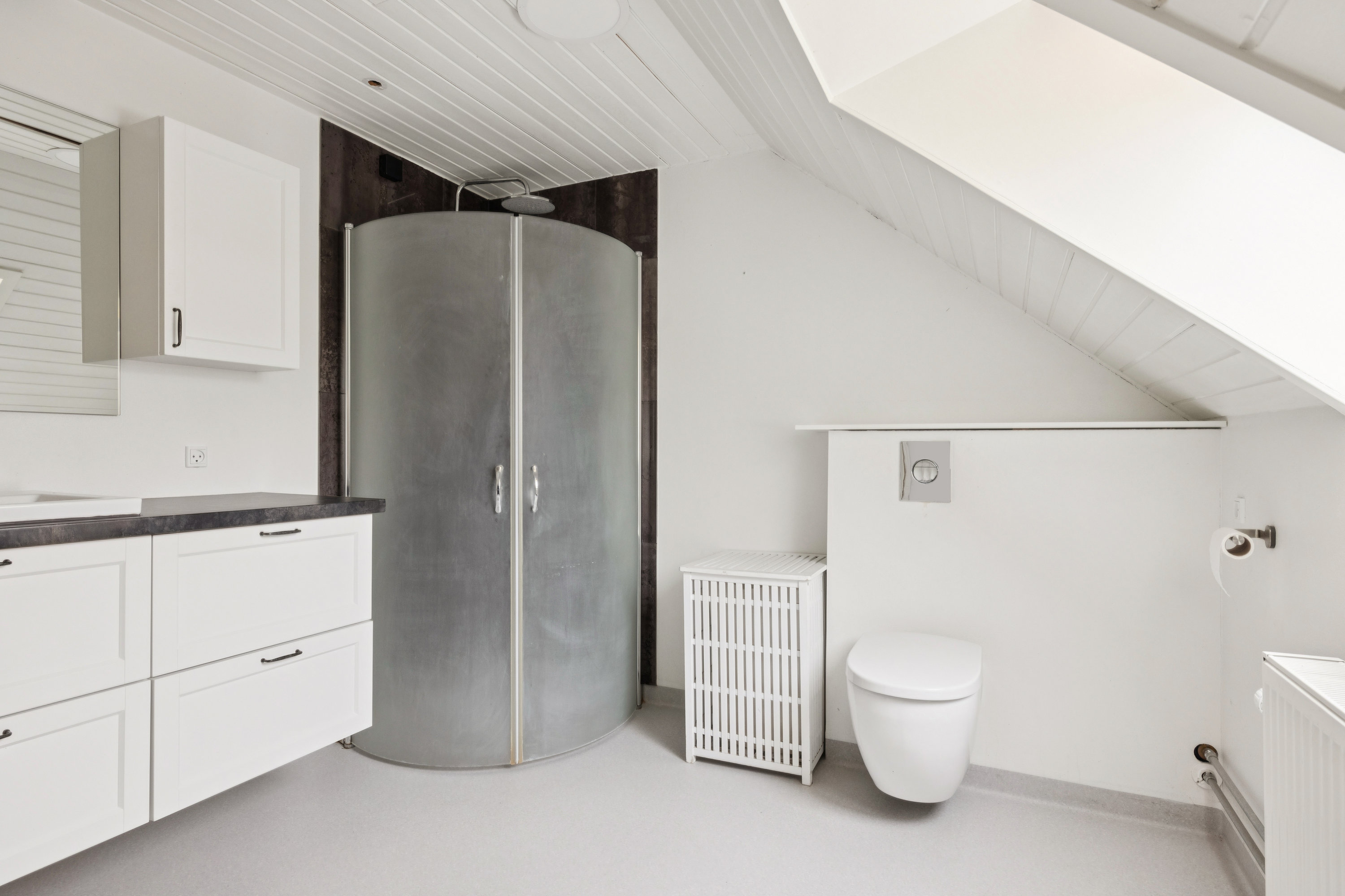 Fremhævet badeværelse billede i fuldskærmstilstand. Billede af Foldbjergvej 3, Sparkær, 8800 Viborg