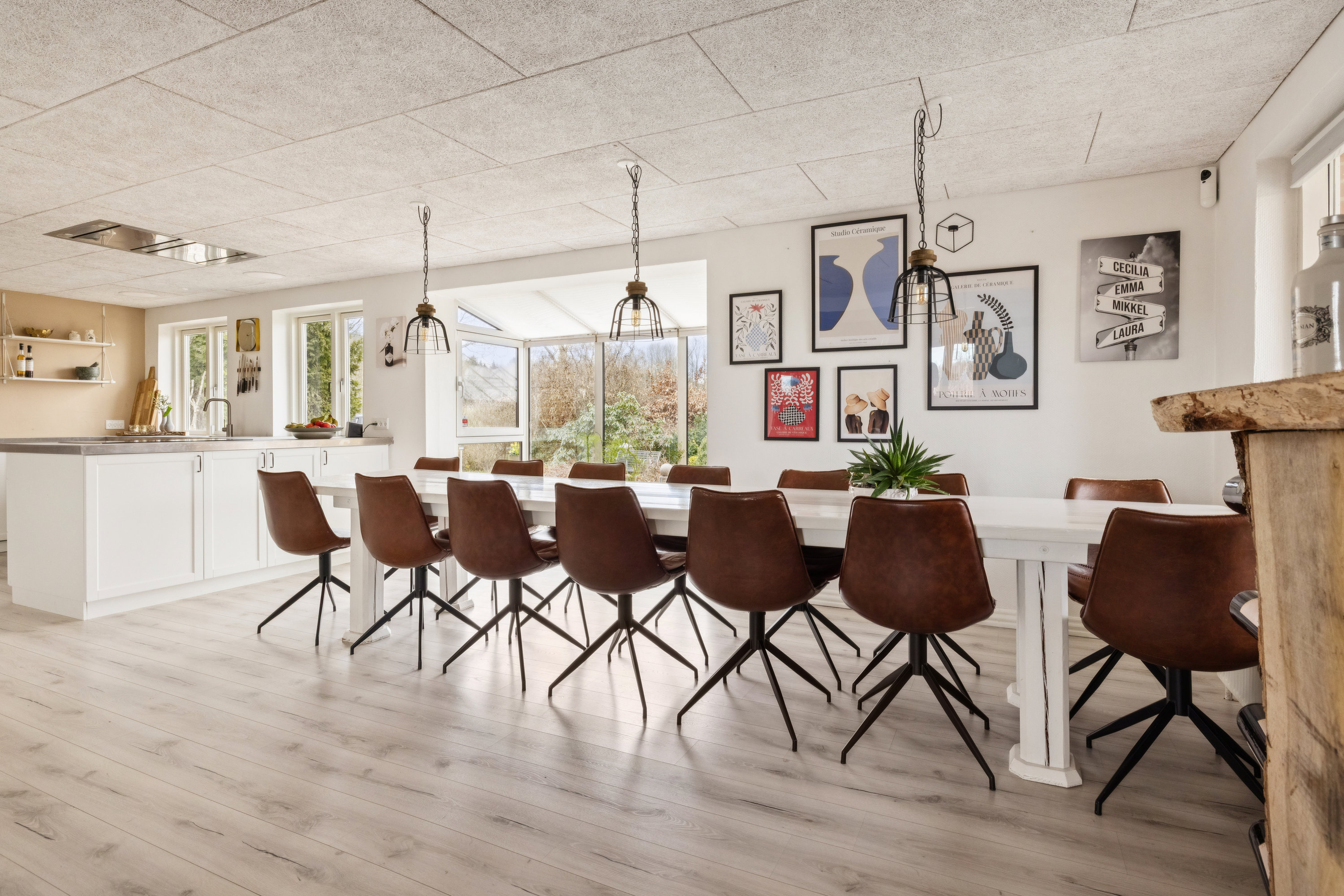 Fremhævet spisestue billede i fuldskærmstilstand. Billede af Foldbjergvej 3, Sparkær, 8800 Viborg