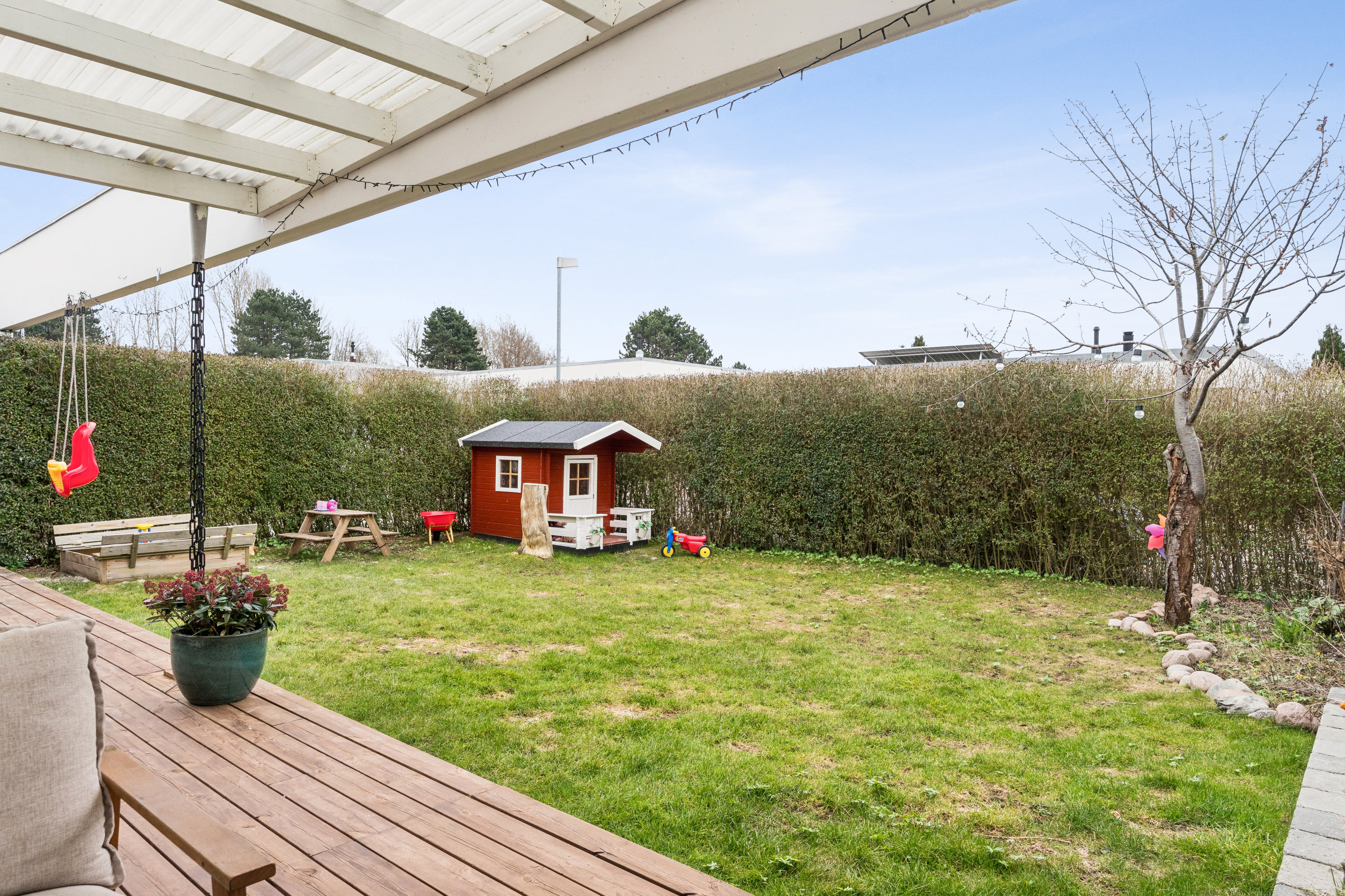 Fremhævet have billede i fuldskærmstilstand. Billede af Rørløkken 93, 2730 Herlev