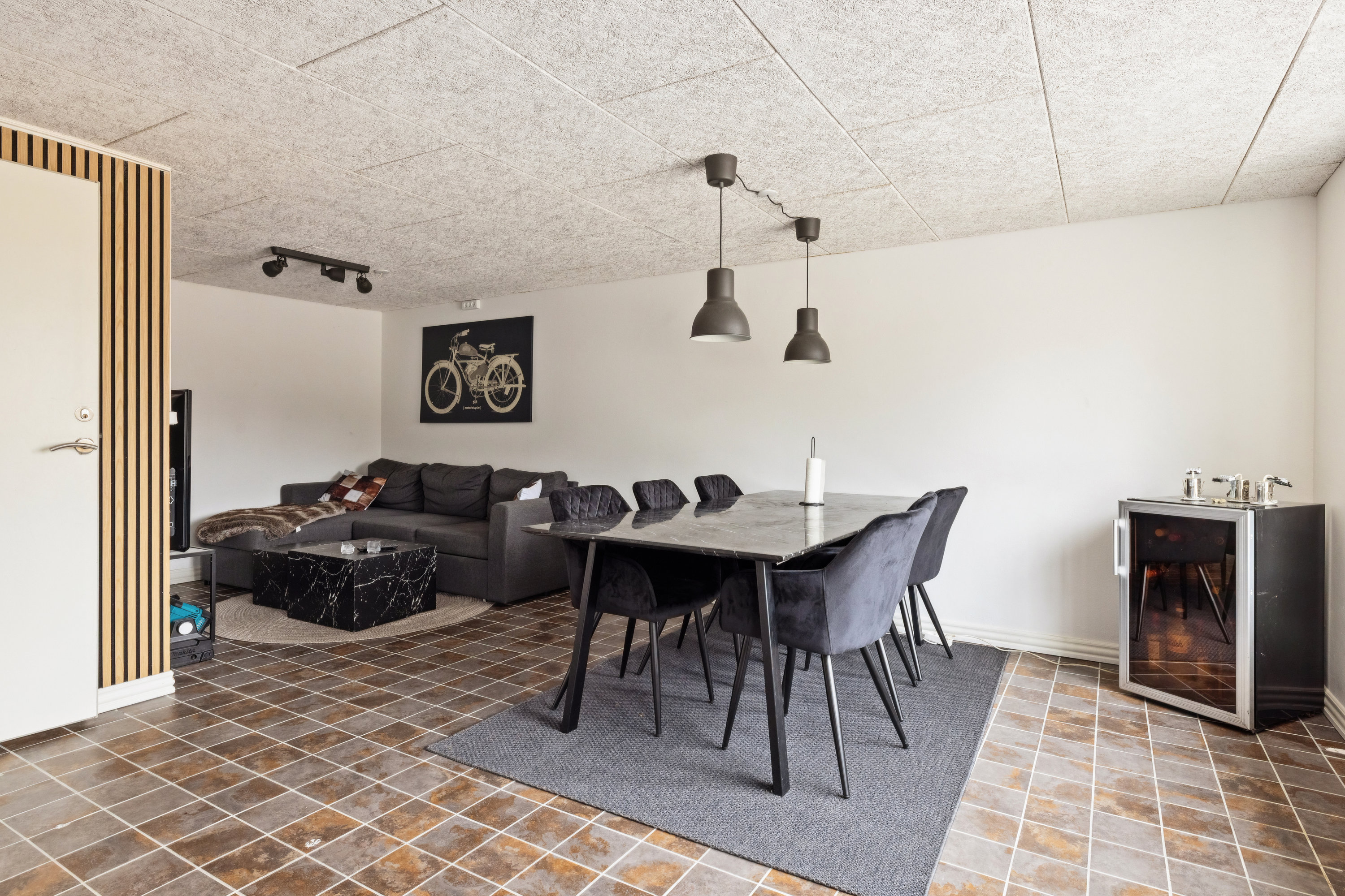 Fremhævet stue billede i fuldskærmstilstand. Billede af Foldbjergvej 3, Sparkær, 8800 Viborg