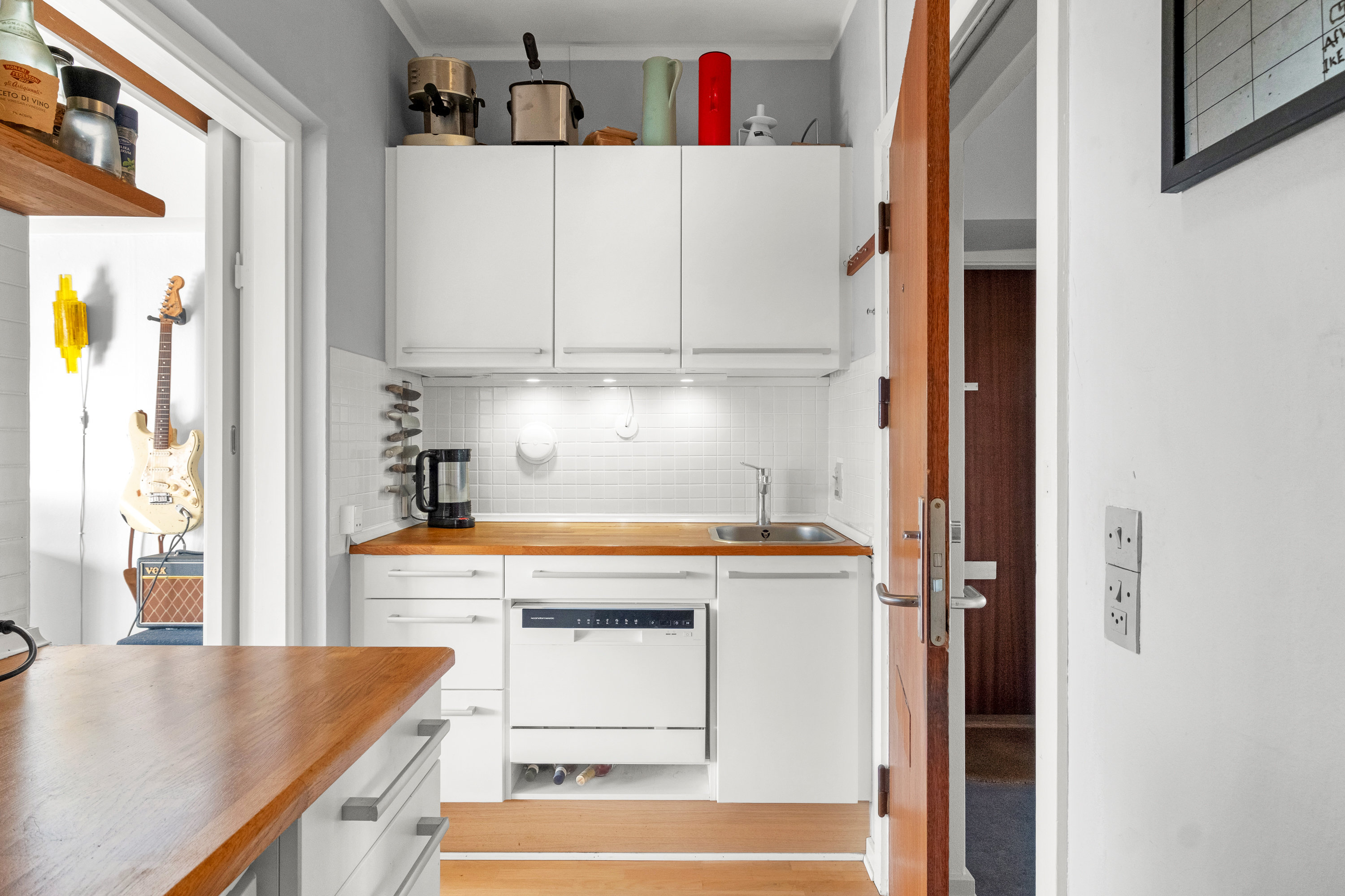 Fremhævet køkken billede i fuldskærmstilstand. Billede af Augustenborggade 25J, 3. mf., 8000 Aarhus C