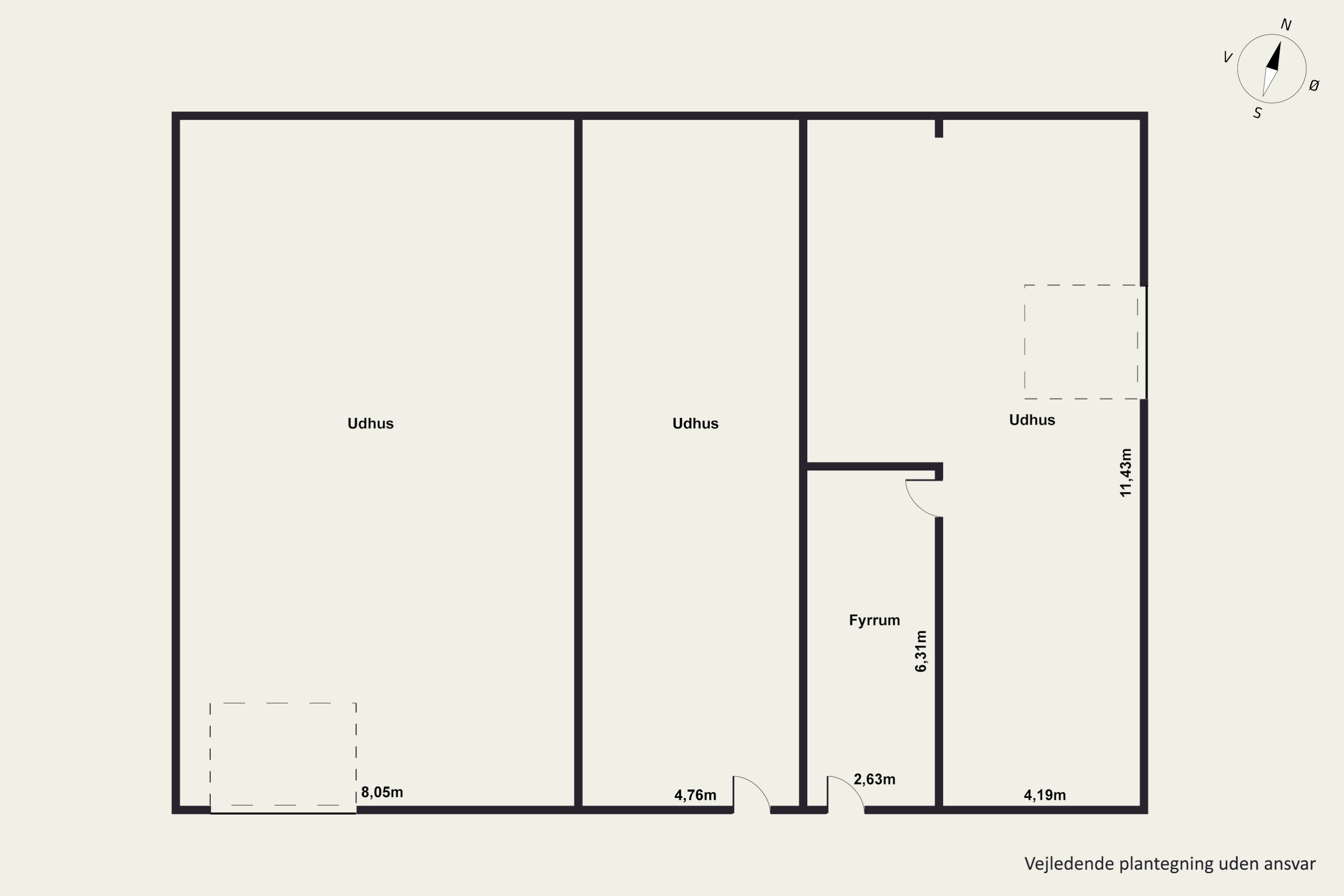 Plantegninger billede af Foldbjergvej 3, Sparkær, 8800 Viborg