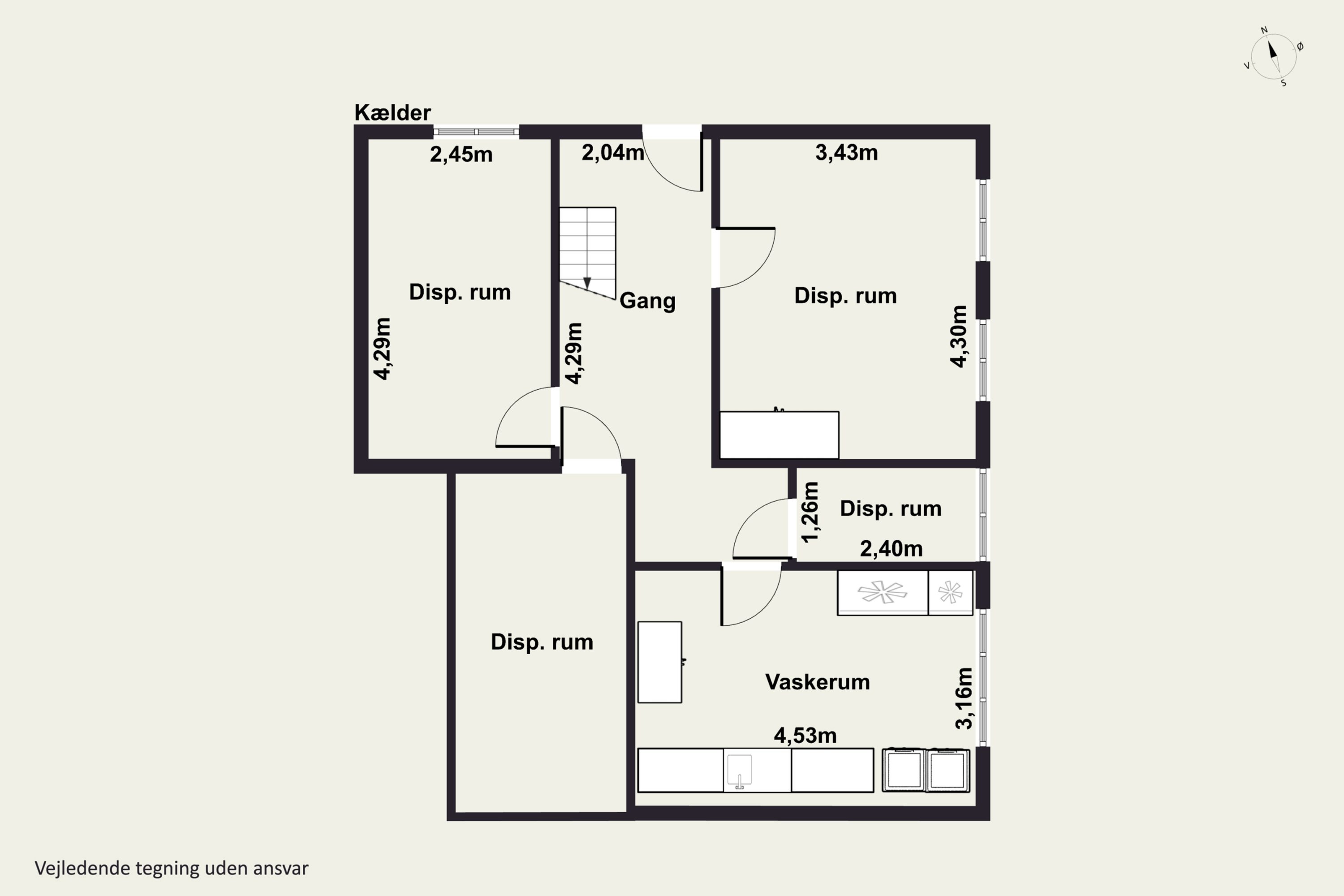 Plantegninger billede af Hallelevvej 32, Hallelev, 4200 Slagelse