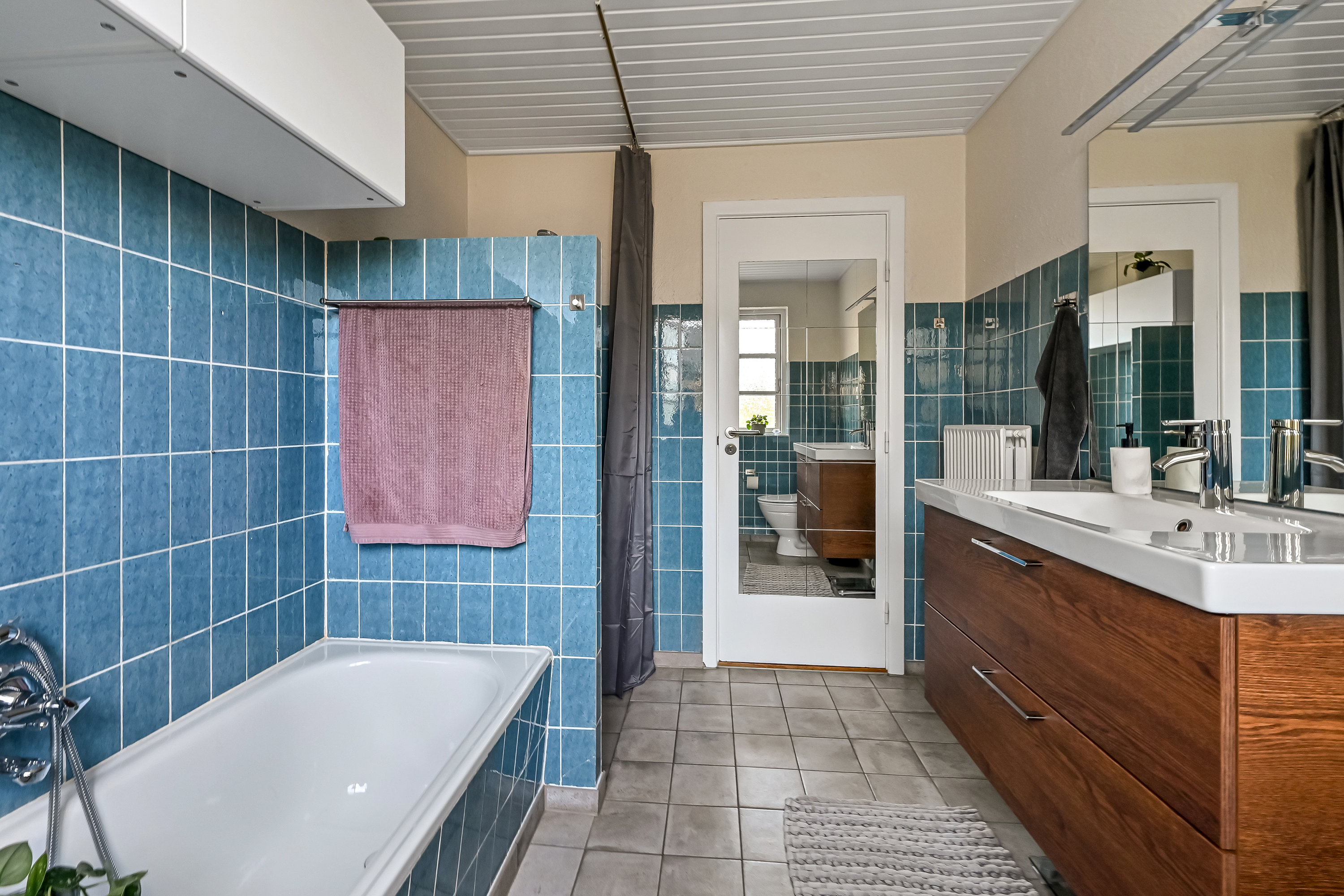 Fremhævet badeværelse billede i fuldskærmstilstand. Billede af Liselundvej 80, Tjørring, 7400 Herning