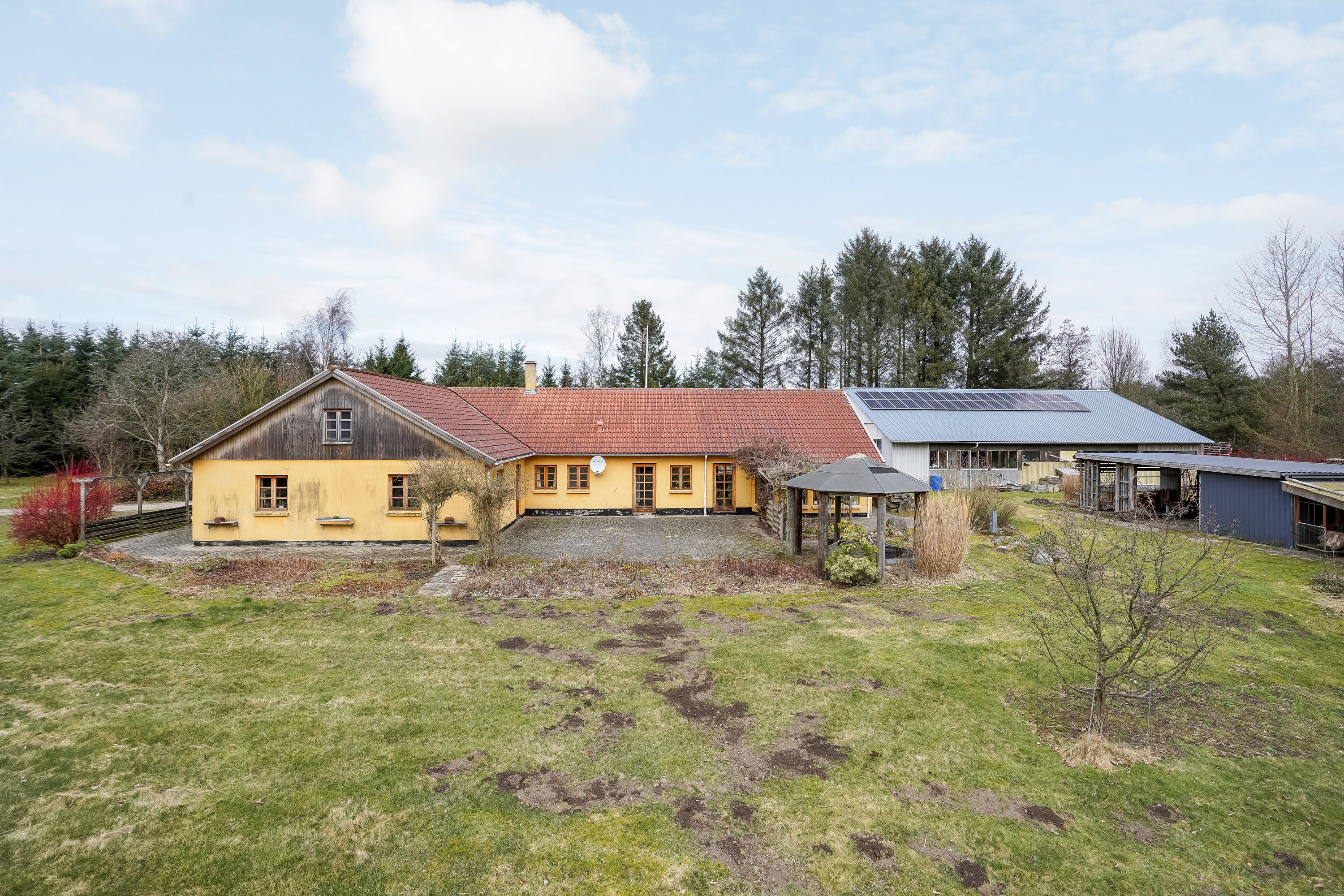 Fremhævet ejendommen billede i fuldskærmstilstand. Billede af Davdingvej 17, Davding, 8740 Brædstrup