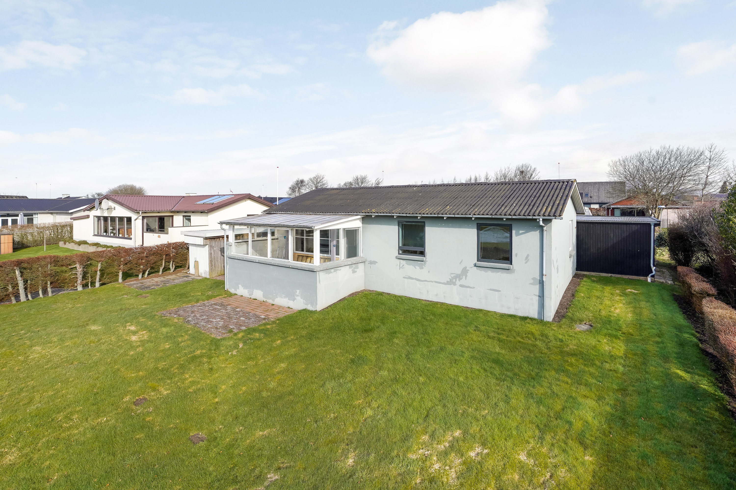 Fremhævet ejendommen billede i fuldskærmstilstand. Billede af Engvej 11, Sandvad, 7300 Jelling