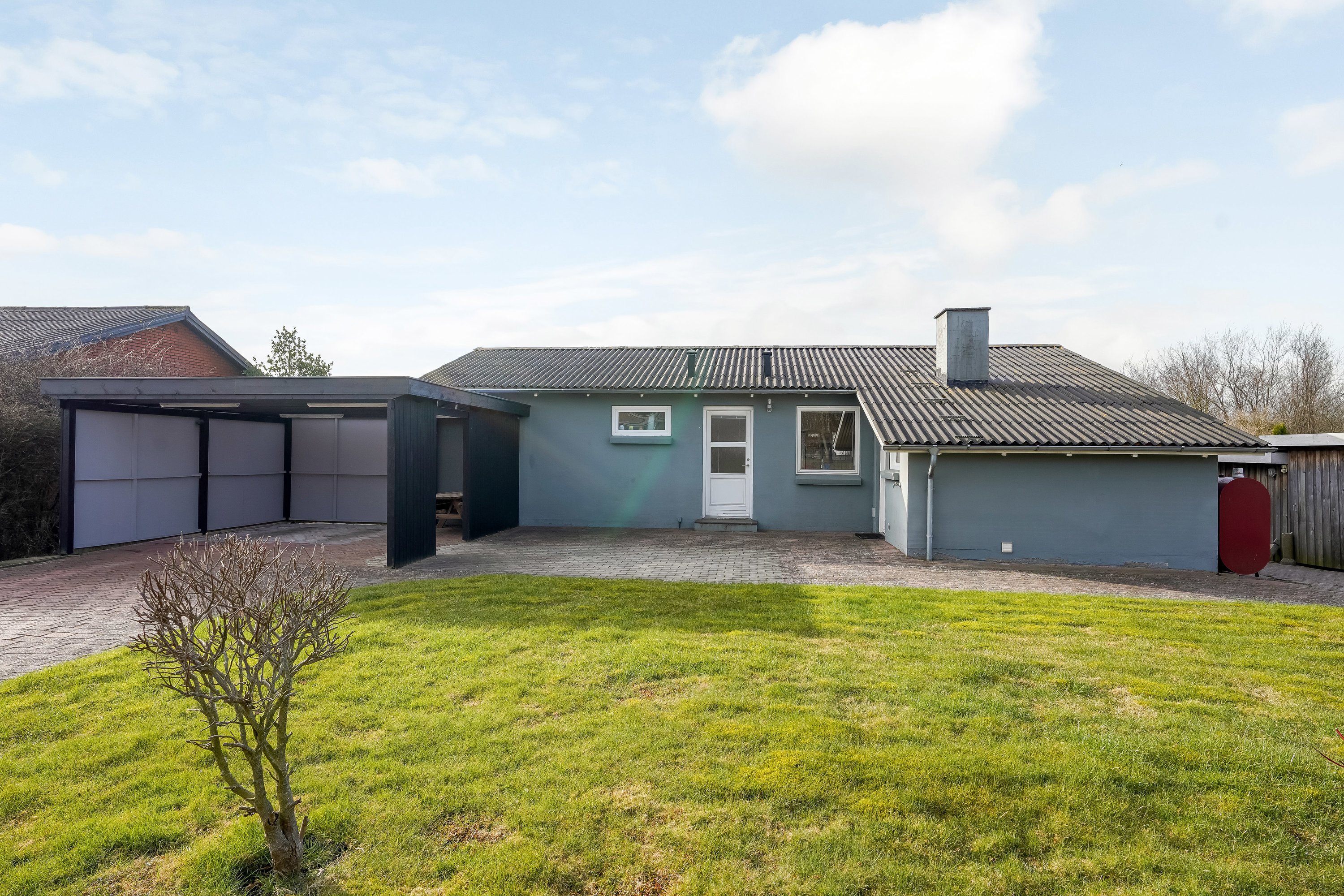 Fremhævet ejendommen billede i fuldskærmstilstand. Billede af Engvej 11, Sandvad, 7300 Jelling