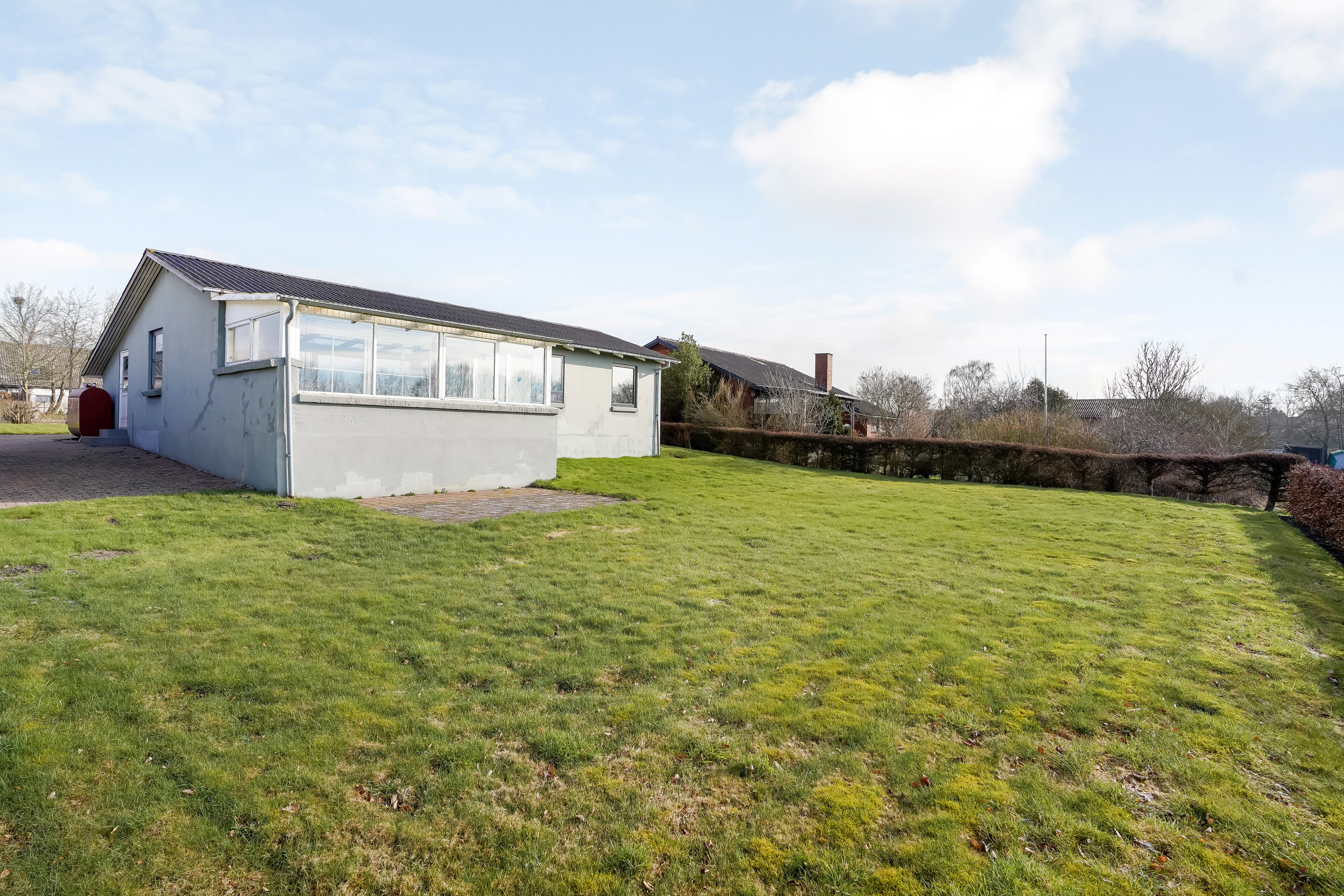 Fremhævet ejendommen billede i fuldskærmstilstand. Billede af Engvej 11, Sandvad, 7300 Jelling