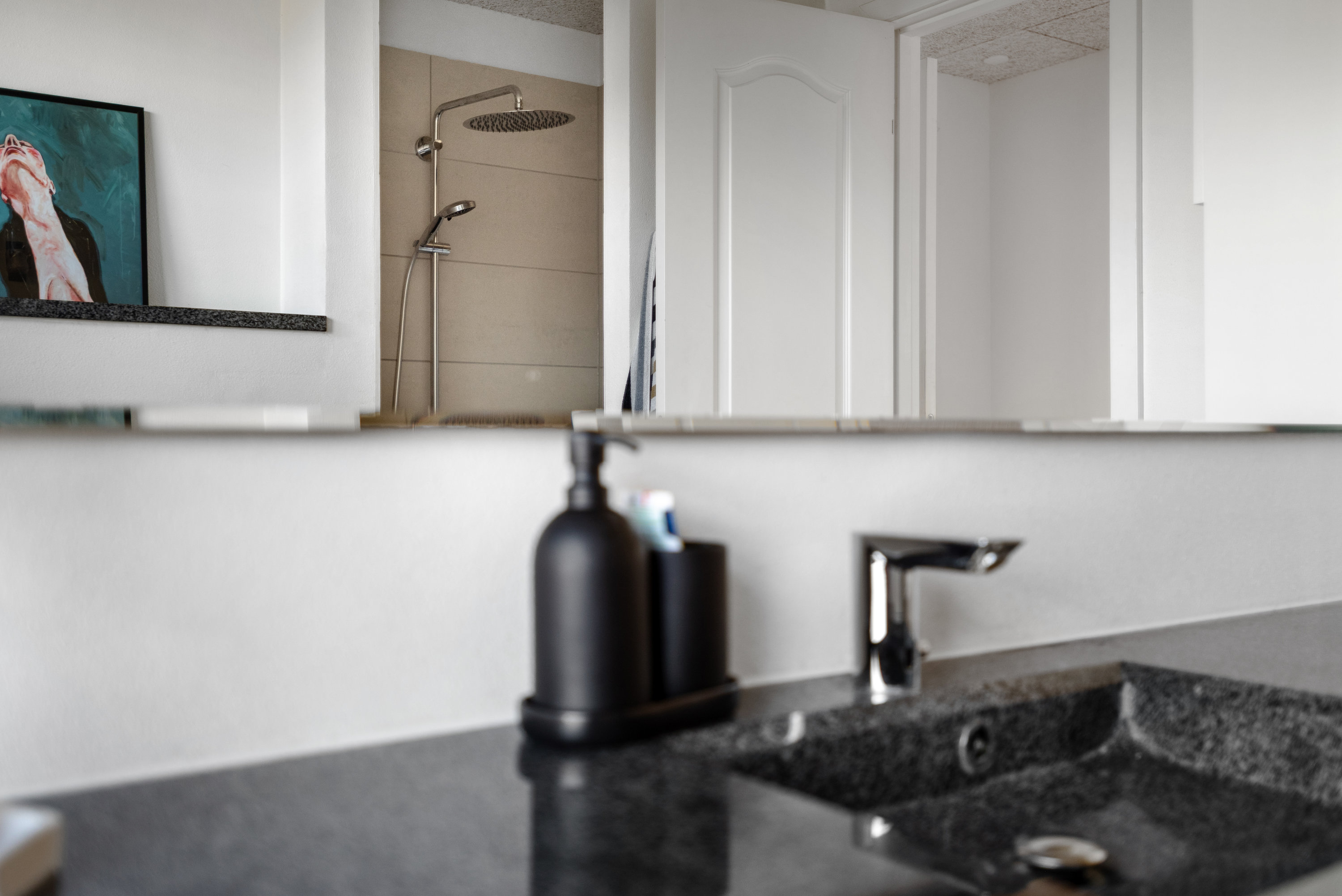 Fremhævet badeværelse billede i fuldskærmstilstand. Billede af Skovvænget 21, 7540 Haderup