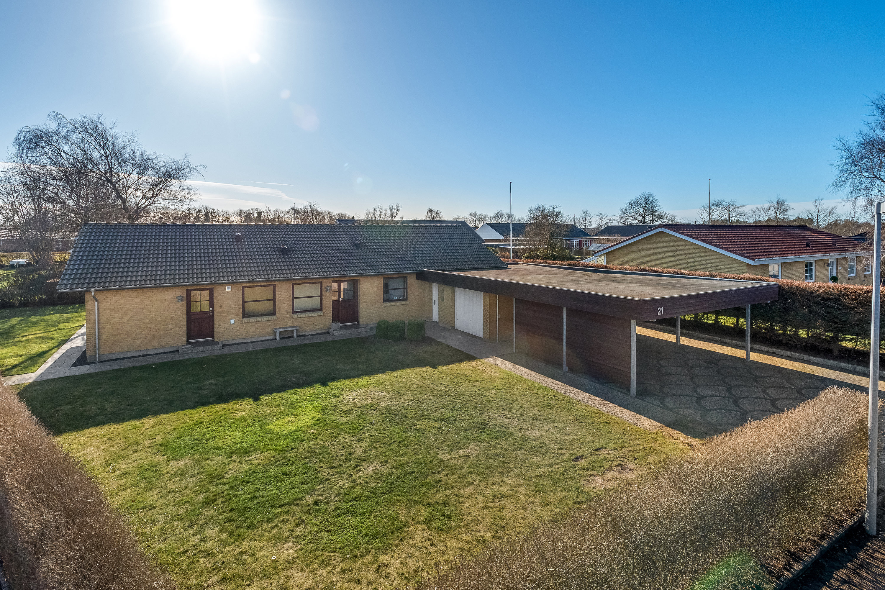 Fremhævet ejendommen billede i fuldskærmstilstand. Billede af Skovvænget 21, 7540 Haderup