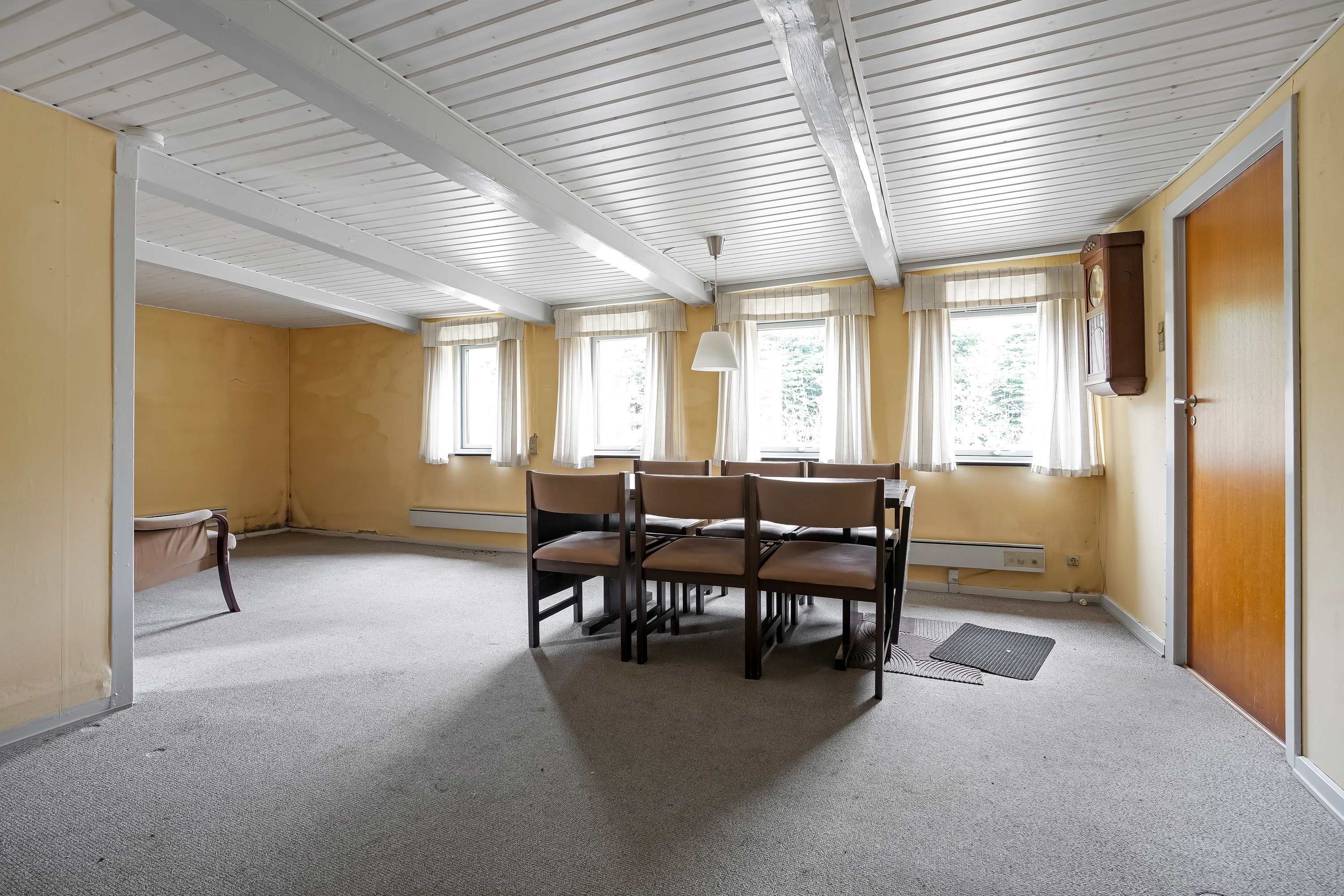 Fremhævet stue billede i fuldskærmstilstand. Billede af Krengerupvej 117, Nårup, 5690 Tommerup