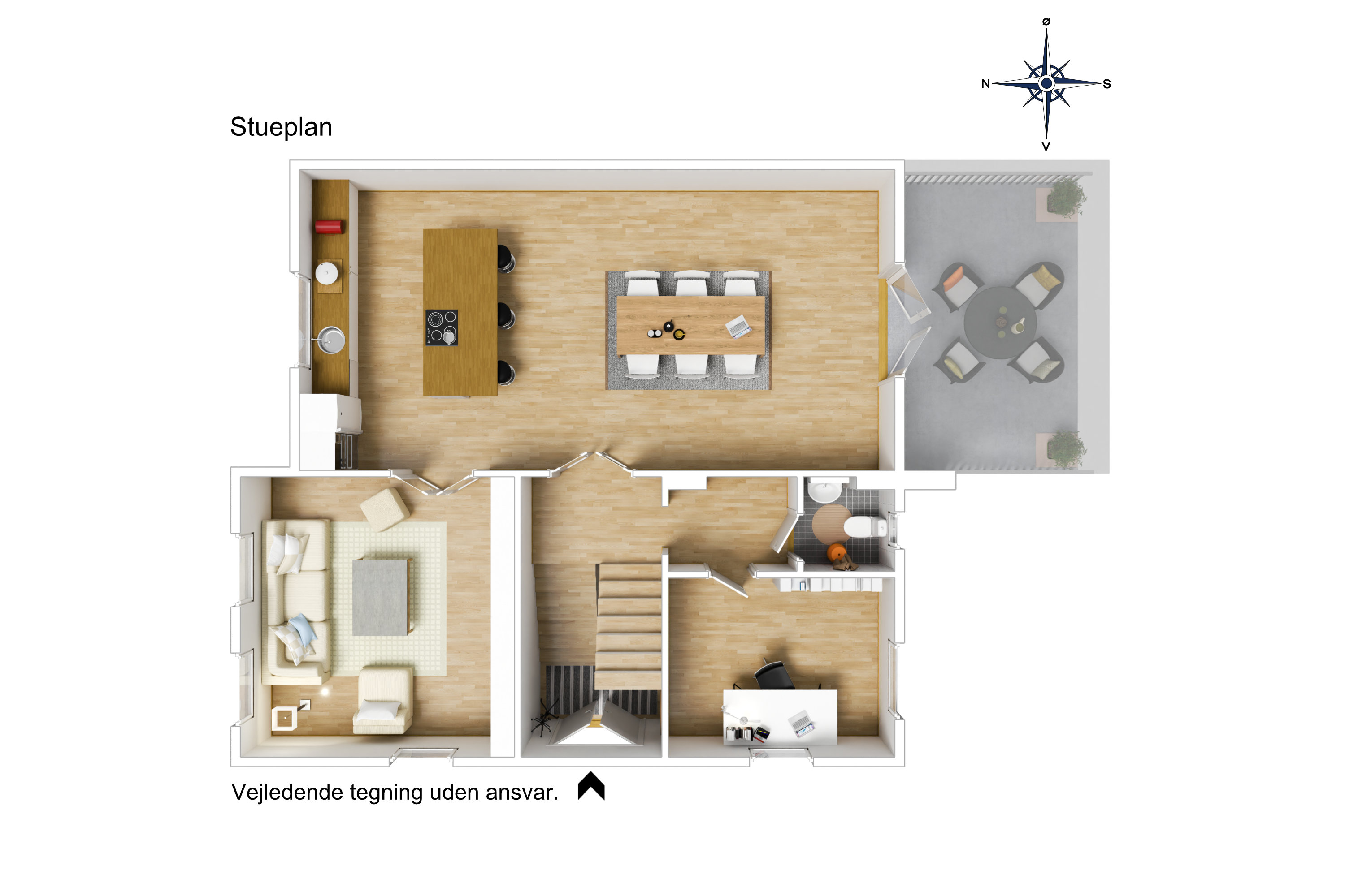 Plantegninger billede af Allégade 69, 5000 Odense C