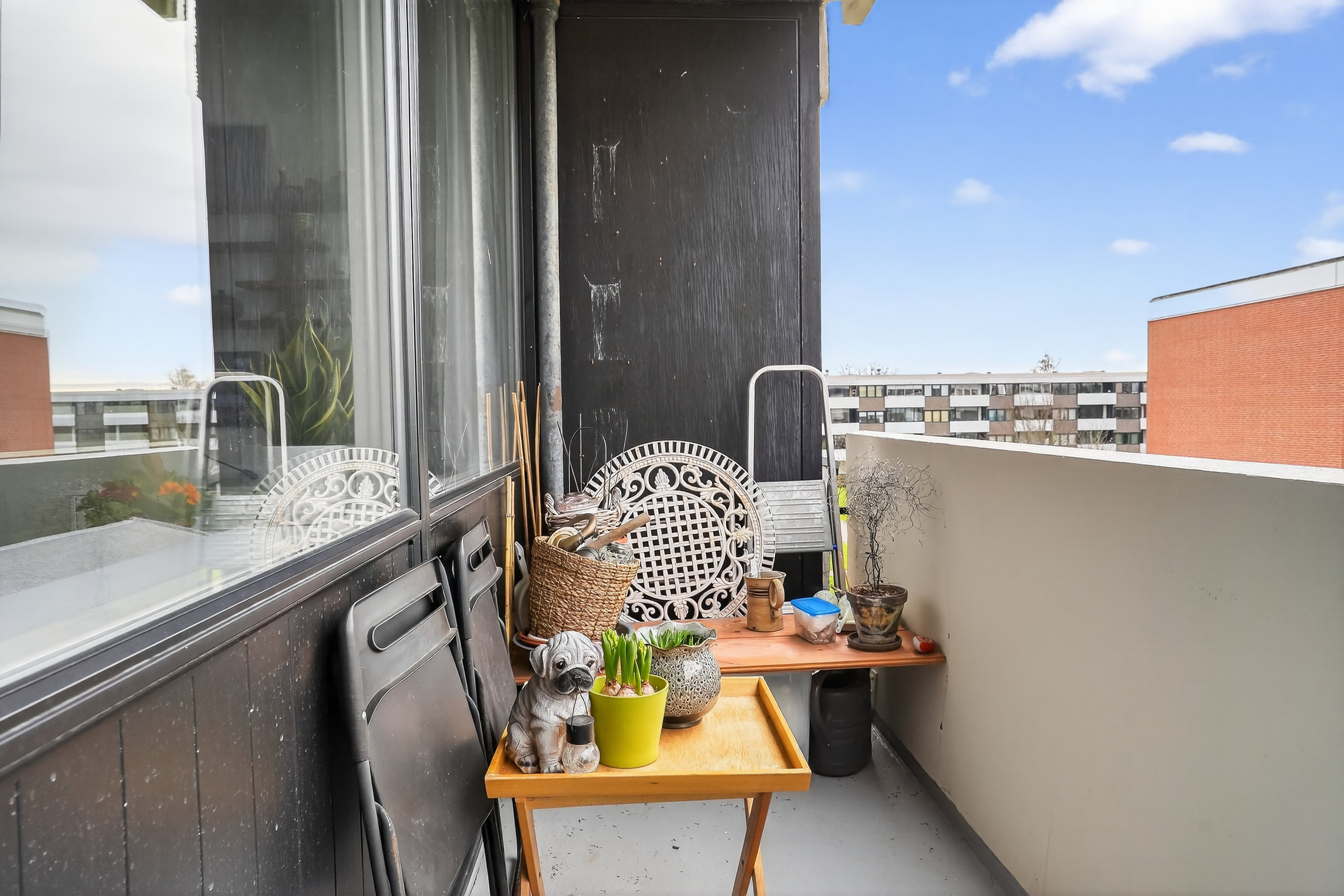 Fremhævet altan billede i fuldskærmstilstand. Billede af Teglgårdsvej 551, 2. th., 3050 Humlebæk