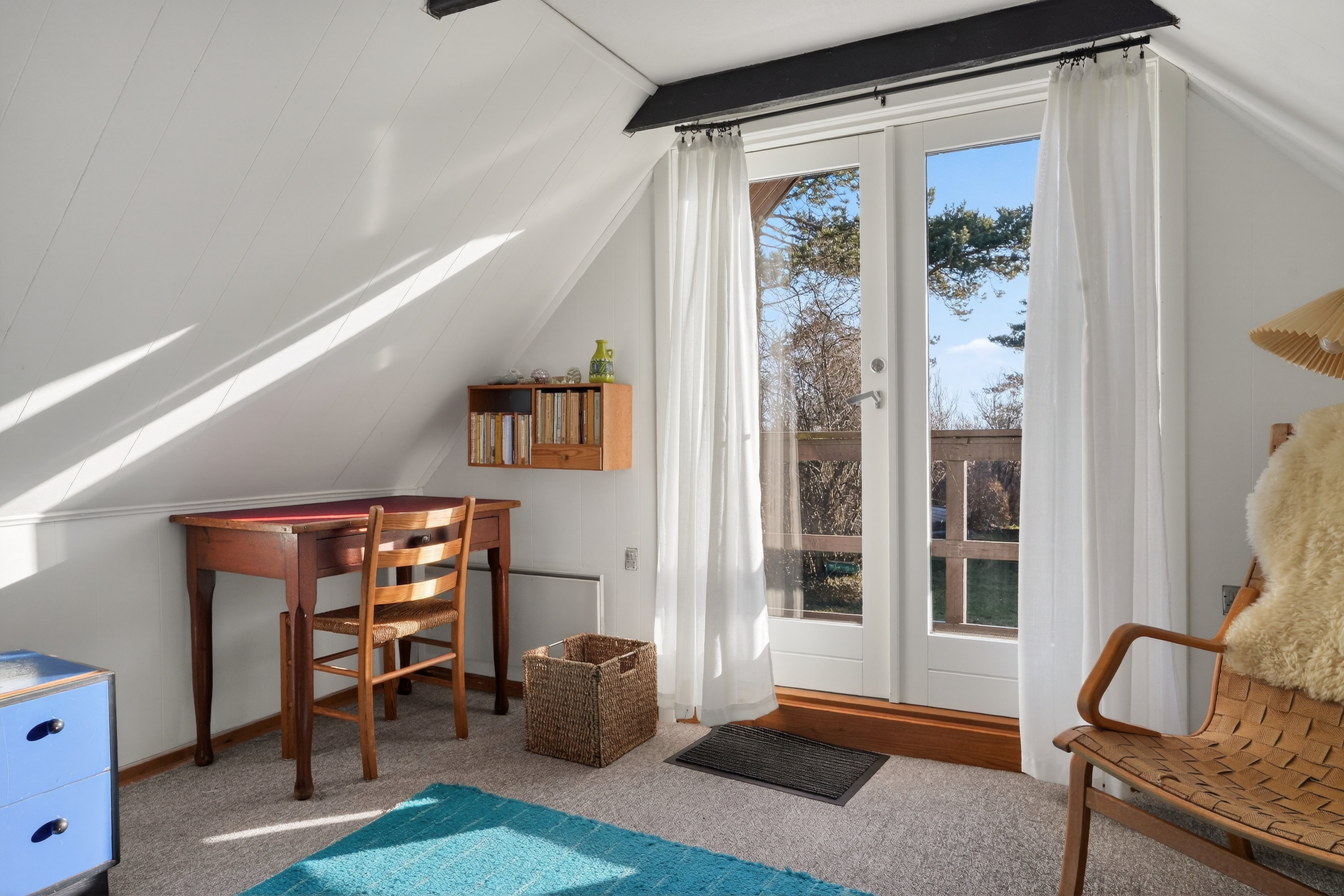 Fremhævet 1. sal billede i fuldskærmstilstand. Billede af Lærkeengen 1, Klint, 4500 Nykøbing Sj