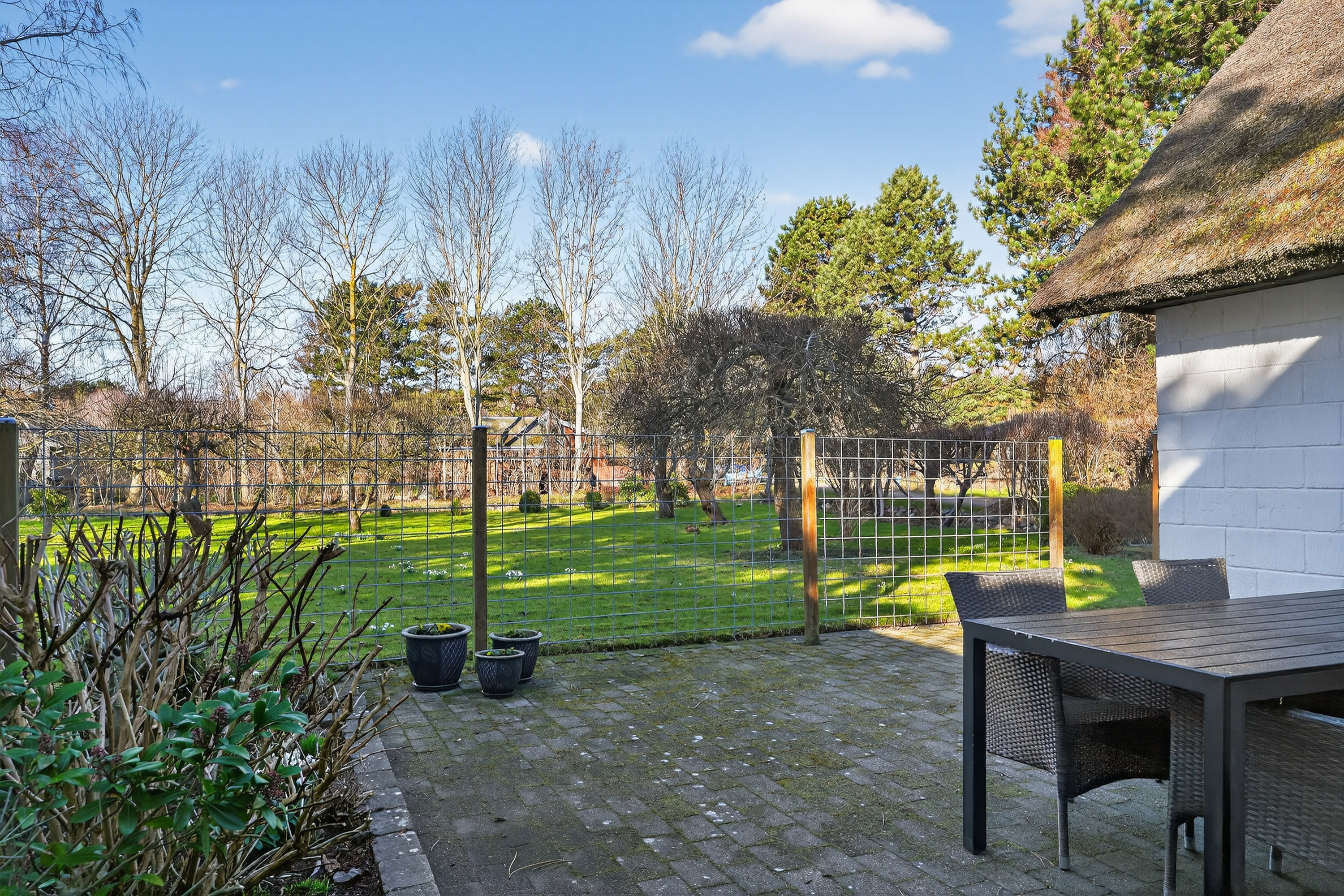 Fremhævet terrasse billede i fuldskærmstilstand. Billede af Lærkeengen 1, Klint, 4500 Nykøbing Sj