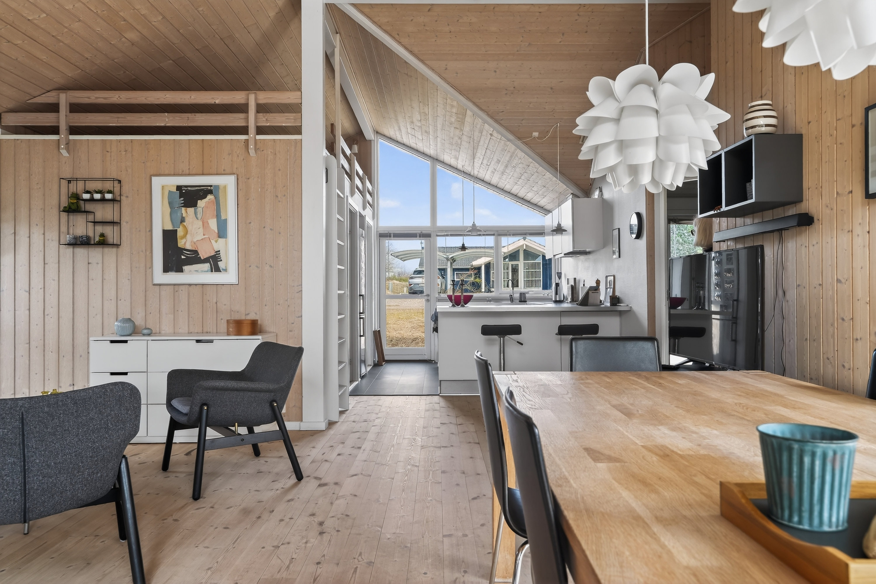 Fremhævet spisestue billede i fuldskærmstilstand. Billede af Majrosevej 8, Yderby Lyng, 4583 Sjællands Odde