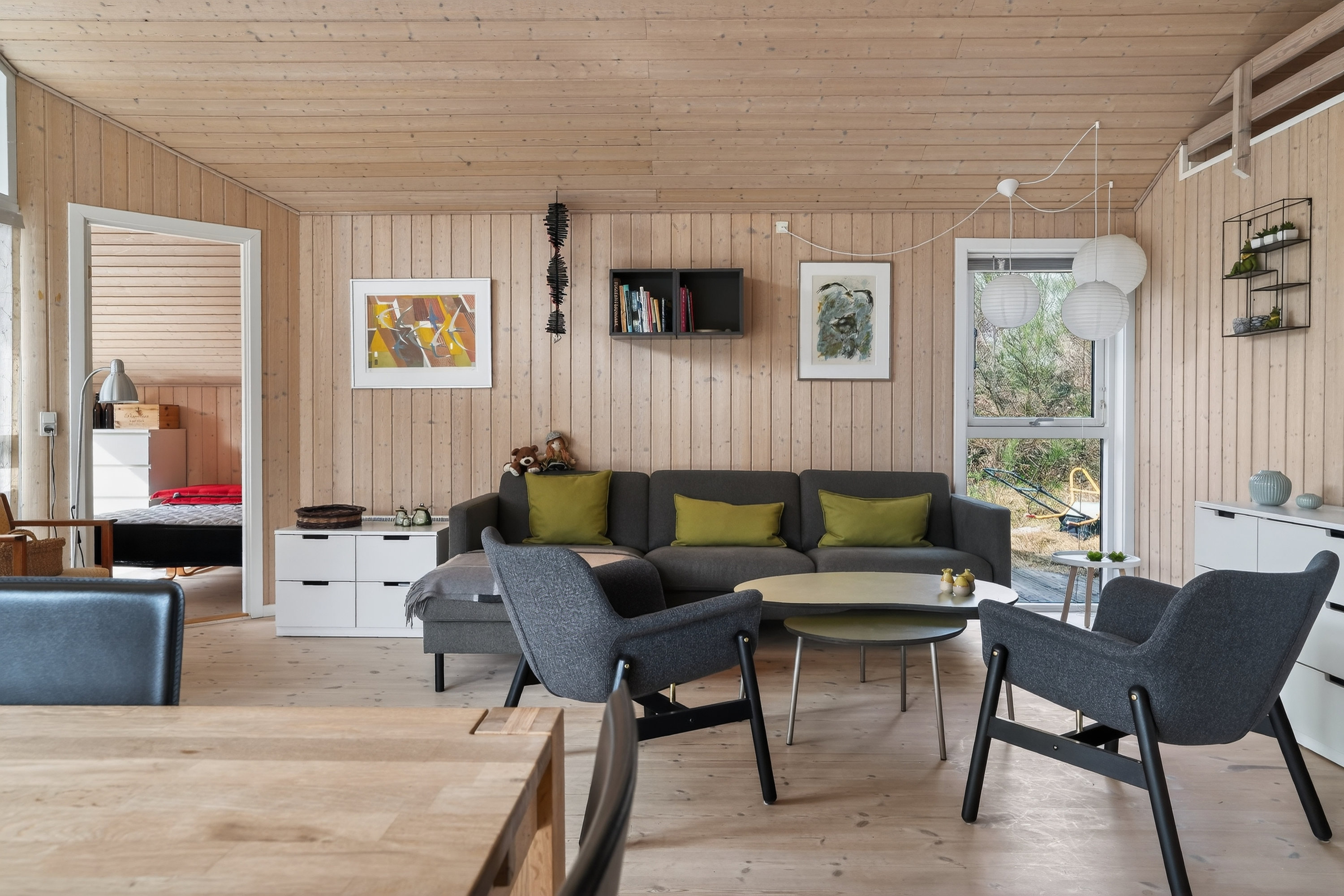 Fremhævet stue billede i fuldskærmstilstand. Billede af Majrosevej 8, Yderby Lyng, 4583 Sjællands Odde