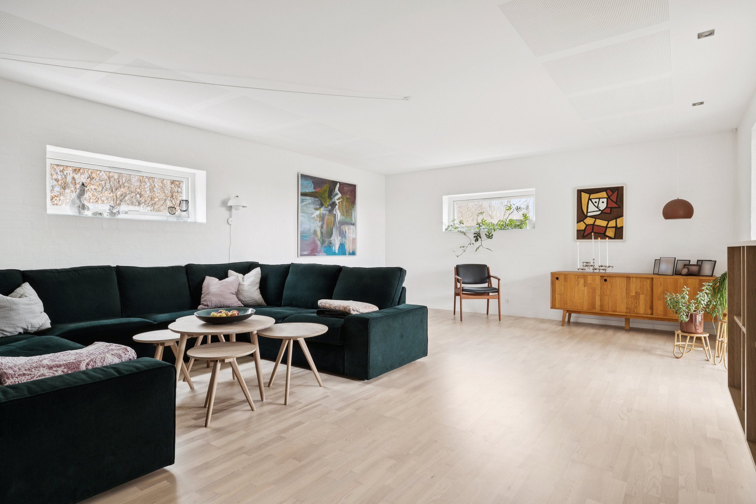 Fremhævet stue billede i fuldskærmstilstand. Billede af Kong Sigfreds Vej 20, 8920 Randers NV