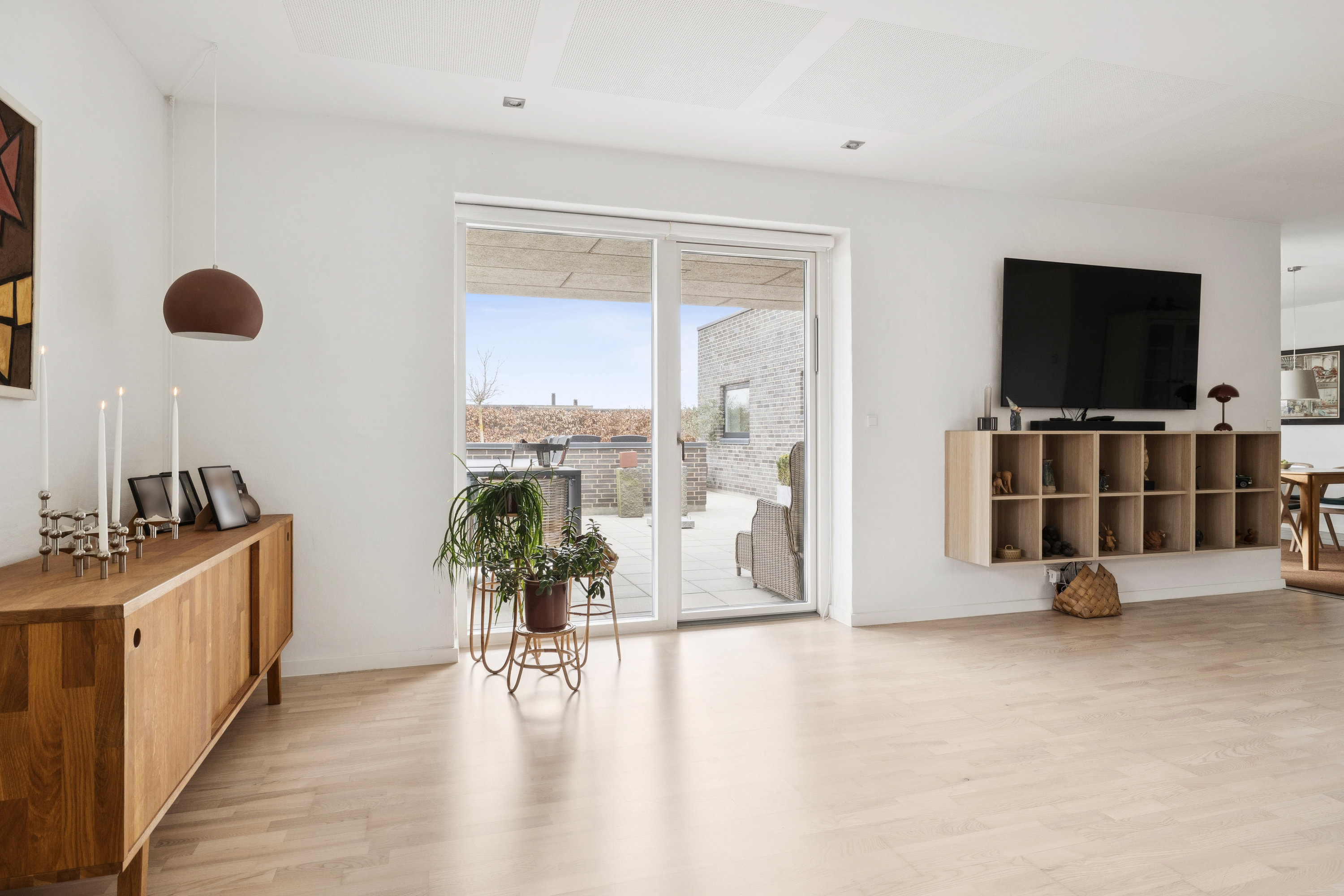 Fremhævet stue billede i fuldskærmstilstand. Billede af Kong Sigfreds Vej 20, 8920 Randers NV